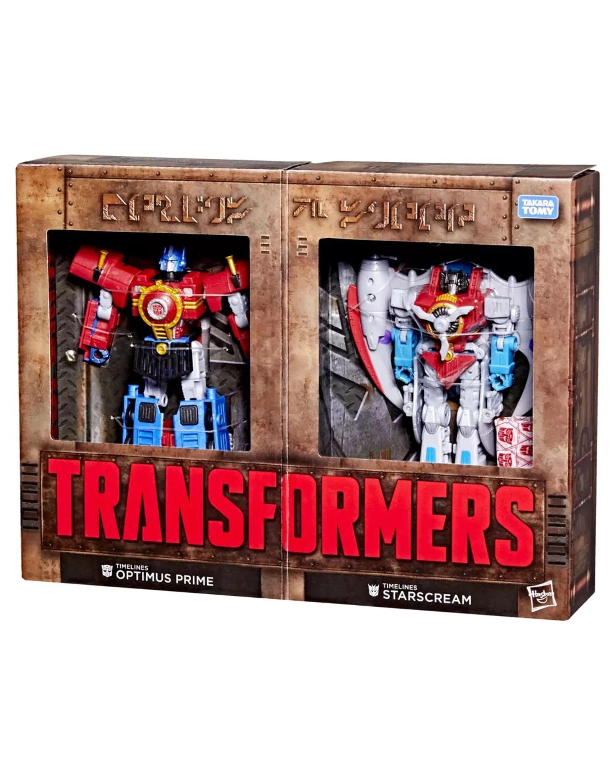 4 Transformers Timelines Comic Edition Optimus Prime and Starscream, 4 of 6