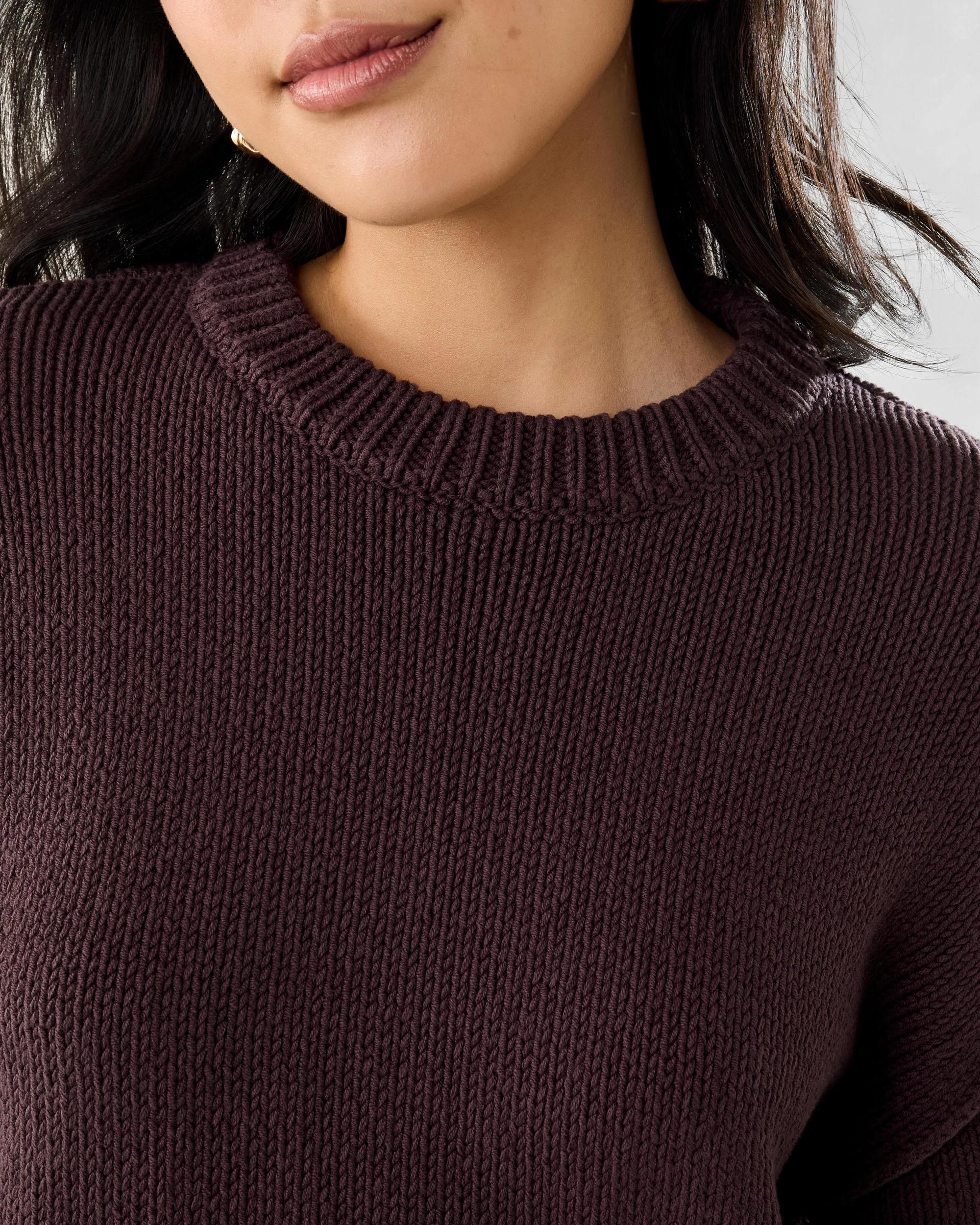 7 Exposed Seam Jumper Choc Plum, 7 of 8
