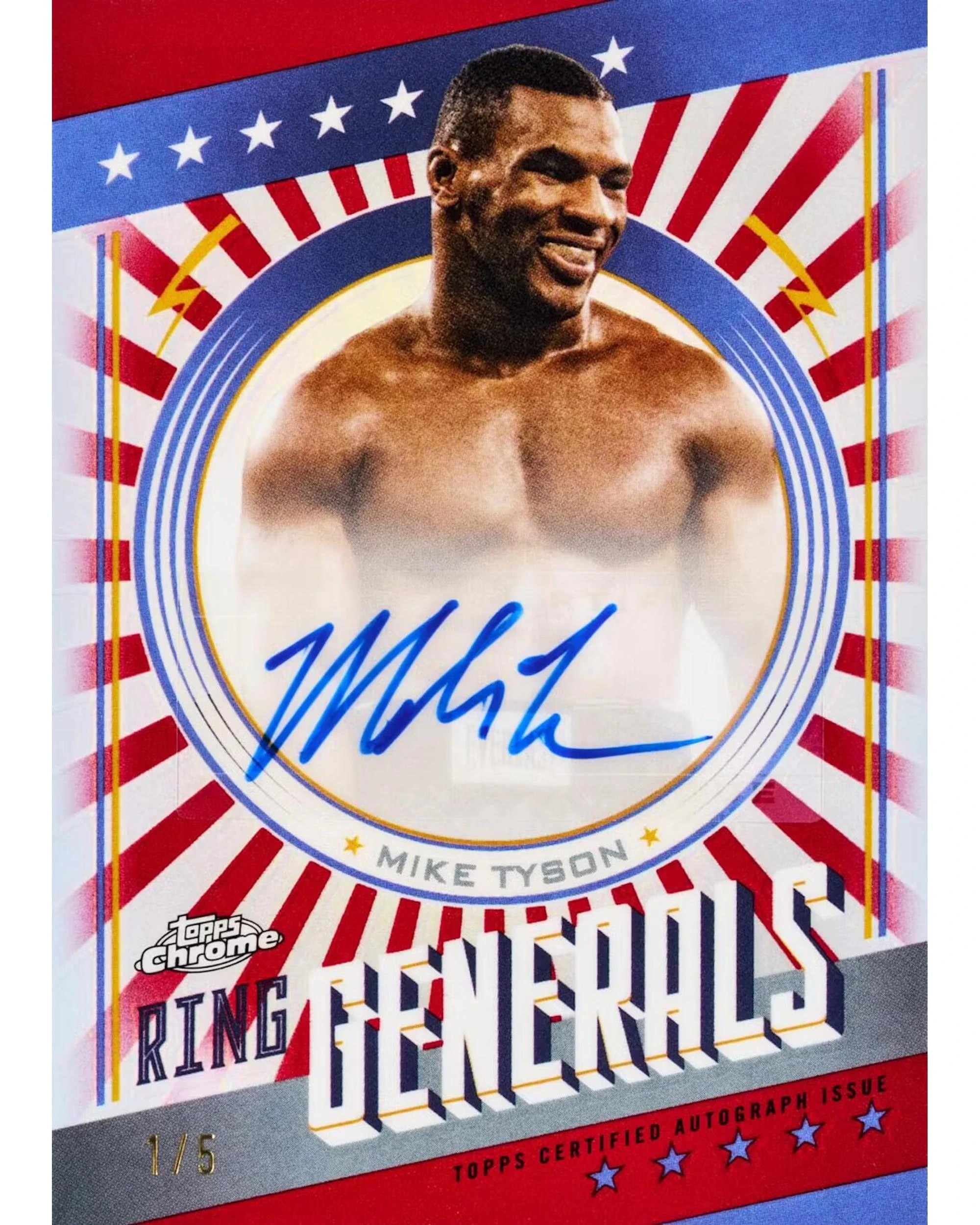 8 Topps 2024 Chrome Boxing Hobby Box, 8 of 10
