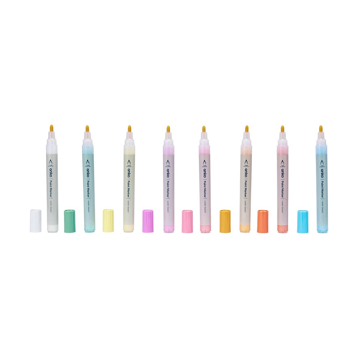 3 8 Pack Acrylic Paint Markers - Pastel, 3 of 5