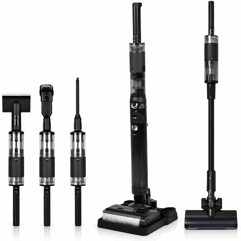 1 Advwin Wet Dry Vacuum Cleaner Cordless - Black, 1 of 8