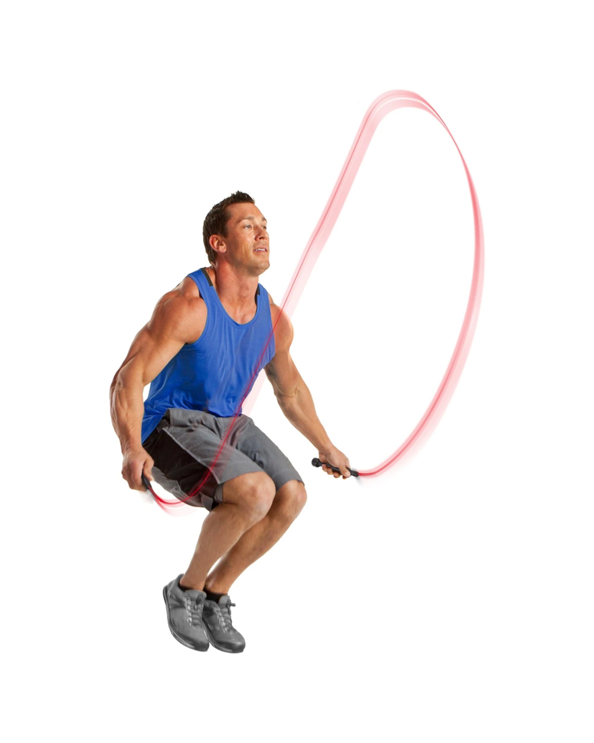 4 GoFit Lightning Rope Jump Rope 2.75m Lightweight Cardio Speed Training - Assorted, 4 of 4