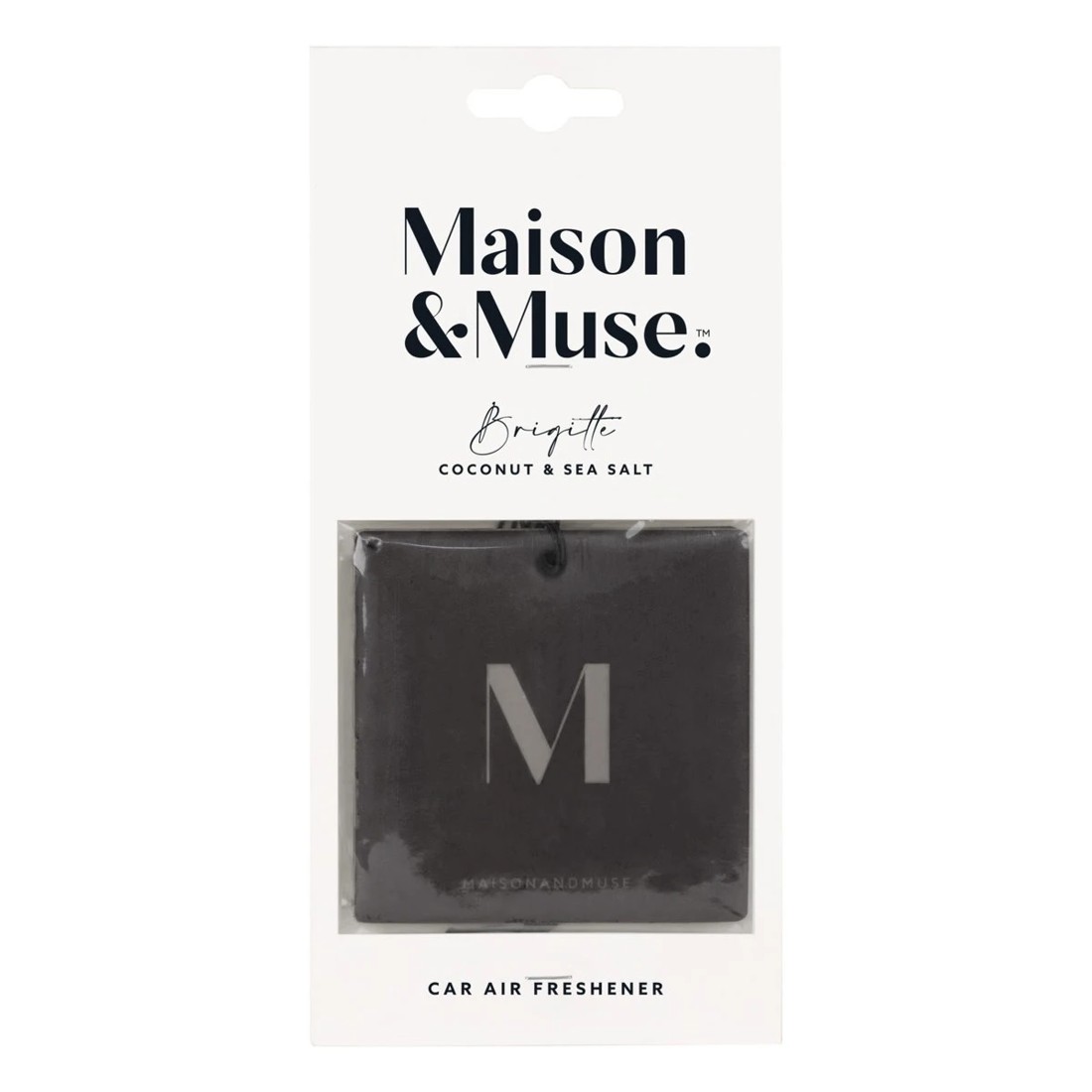 1 Maison and Muse Brigitte Car Air Freshener - Coconut and Sea Salt, 1 of 7