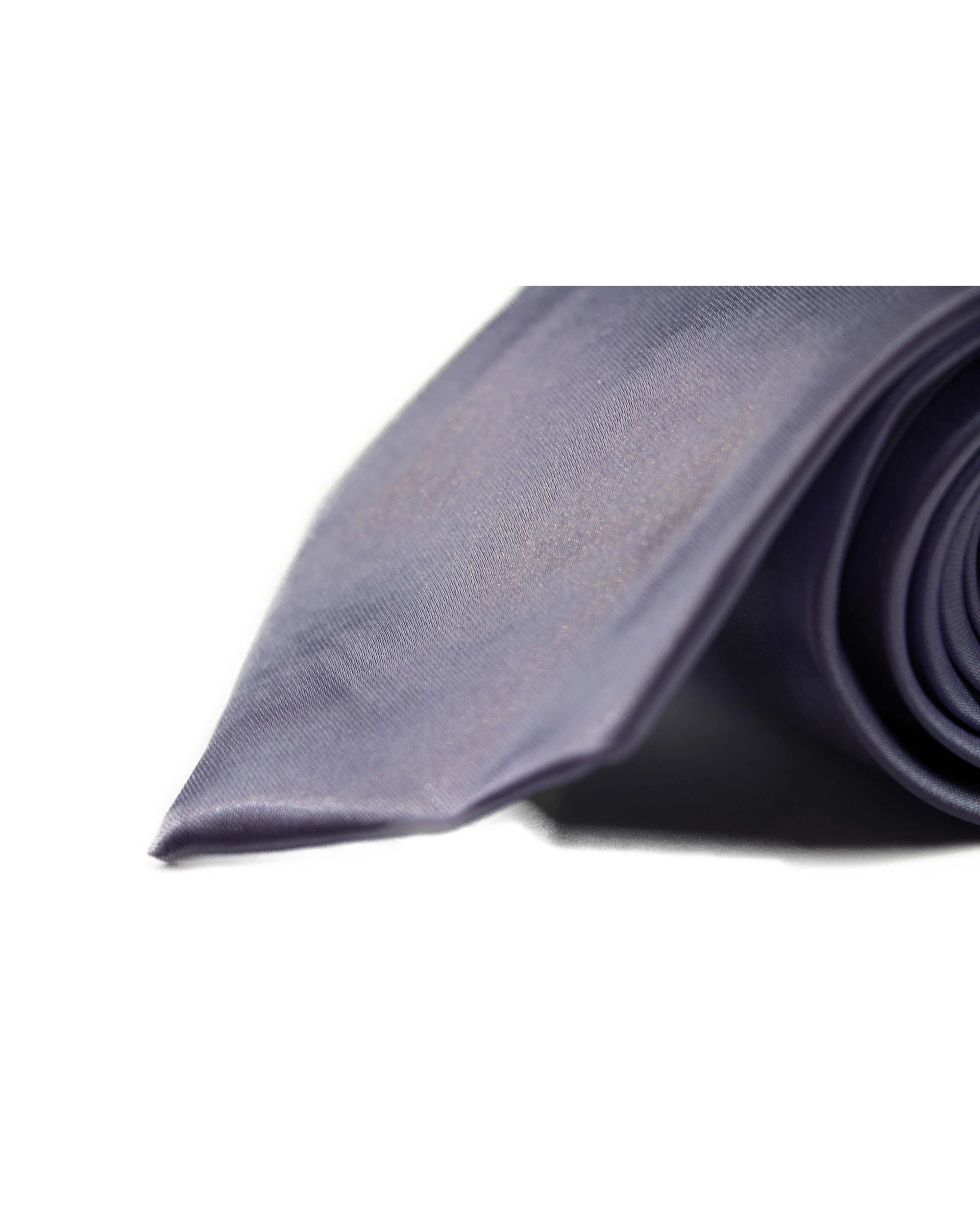 2 Zasel Mens Lavender 8cm Plain Neck Tie, 2 of 2