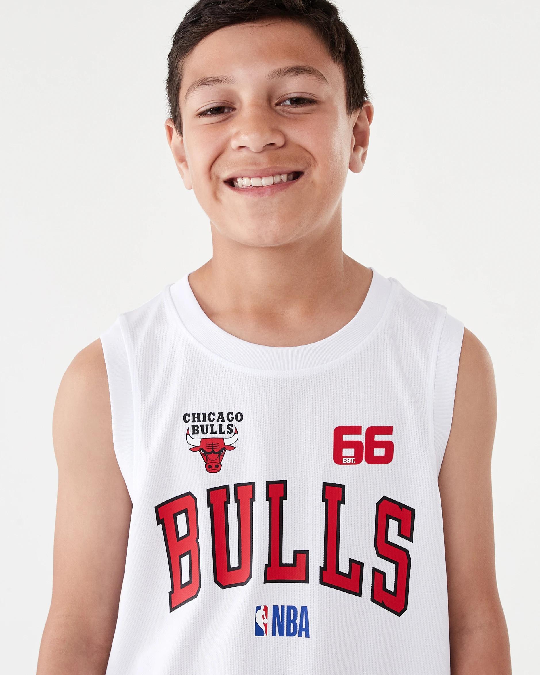 4 Official NBA Kids Mesh Tank Bulls 7dhu, 4 of 8