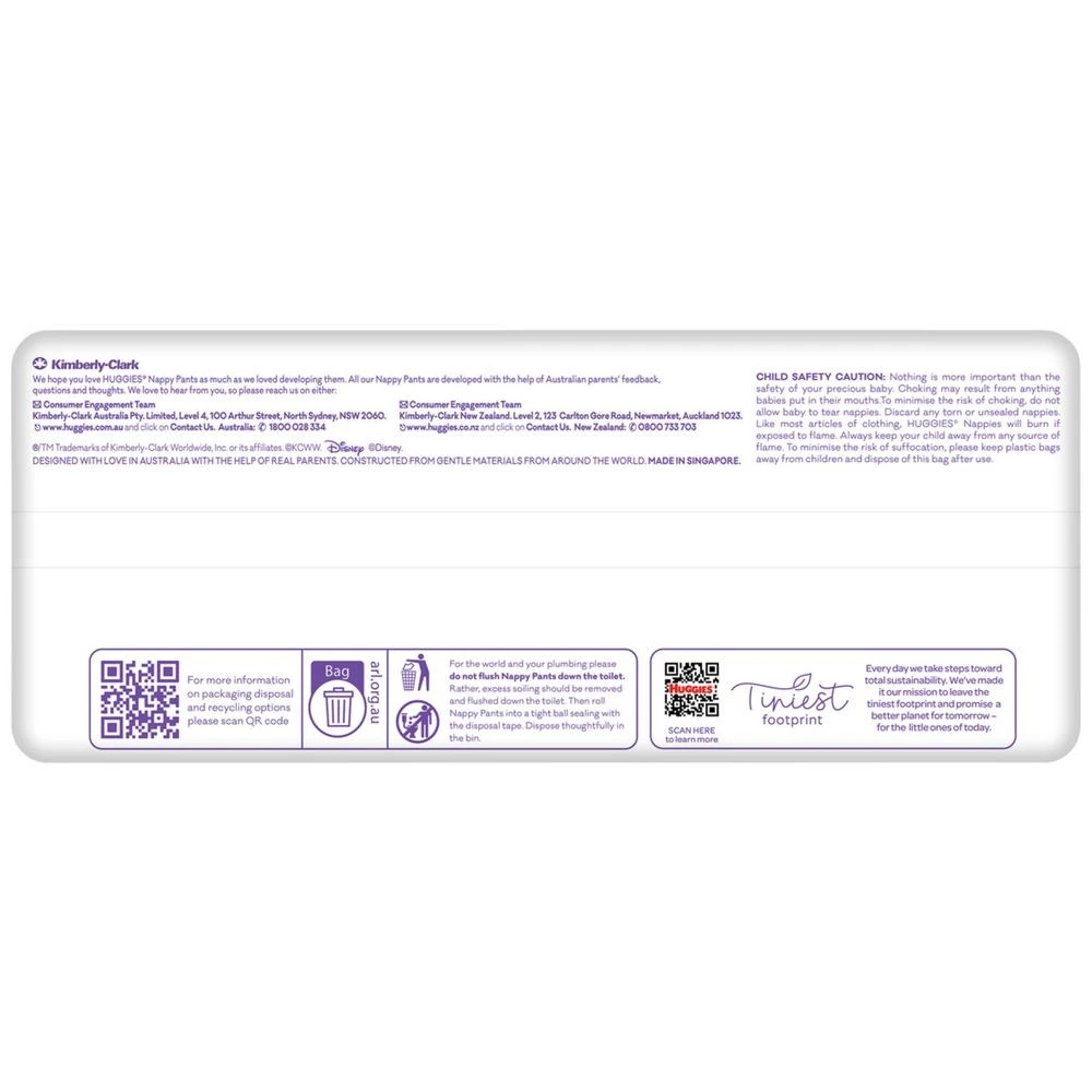 6 Huggies Nappy Pants Walker Boy 26 Pack, 6 of 10