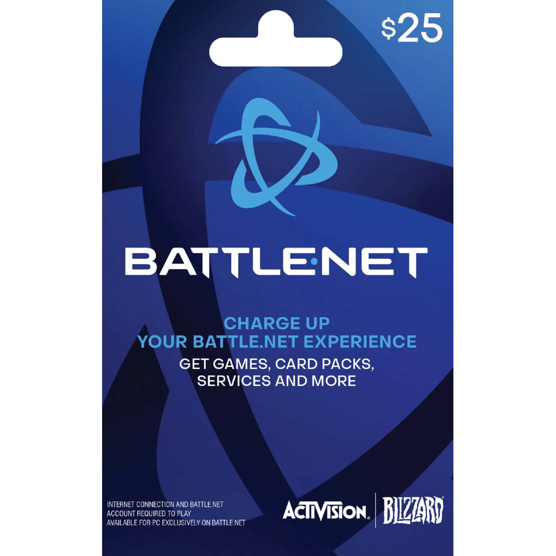1 Battle.net Activision and Blizzard $25 Gift Card, 1 of 1