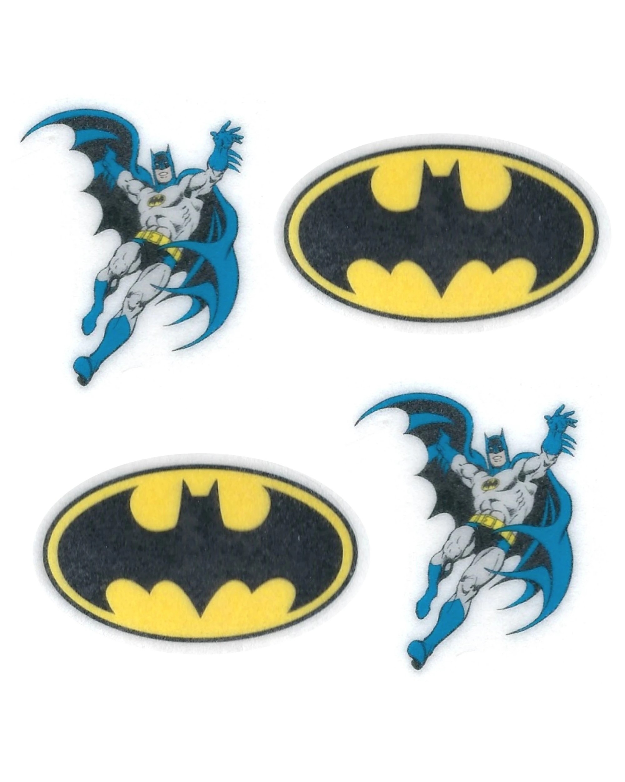 2 Batman Batman Edible Wafer Cupcake Toppers Pack of 16, 2 of 2
