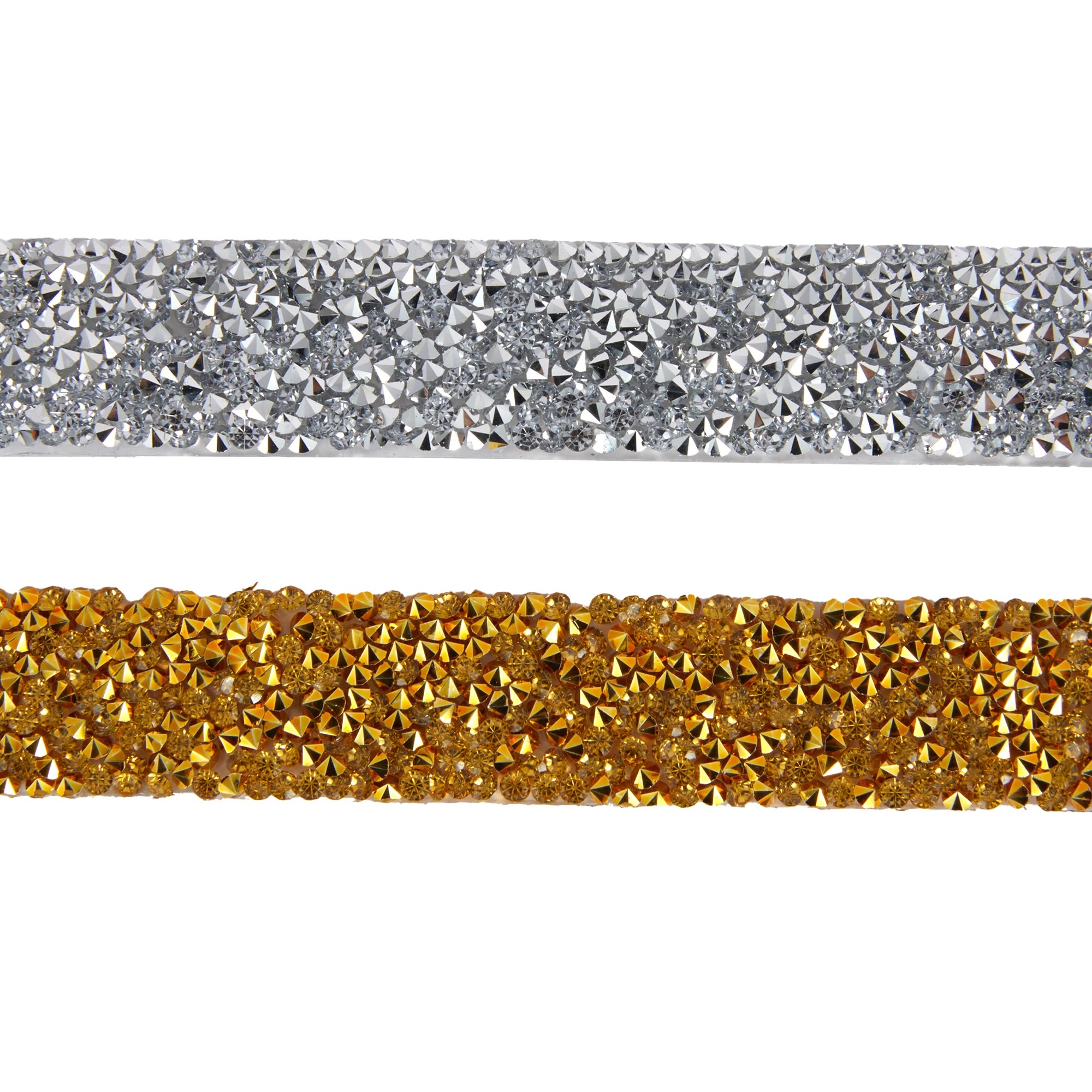 3 2 Pack Iron-On Rhinestone Decorative Tape, 3 of 3