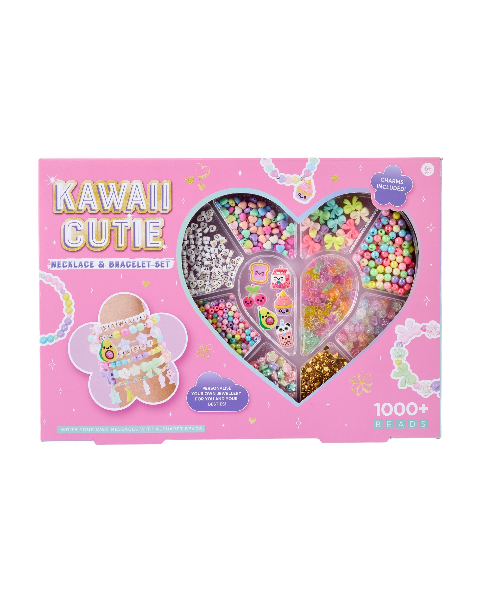 1 Kawaii Cutie Necklace and Bracelet Set, 1 of 4