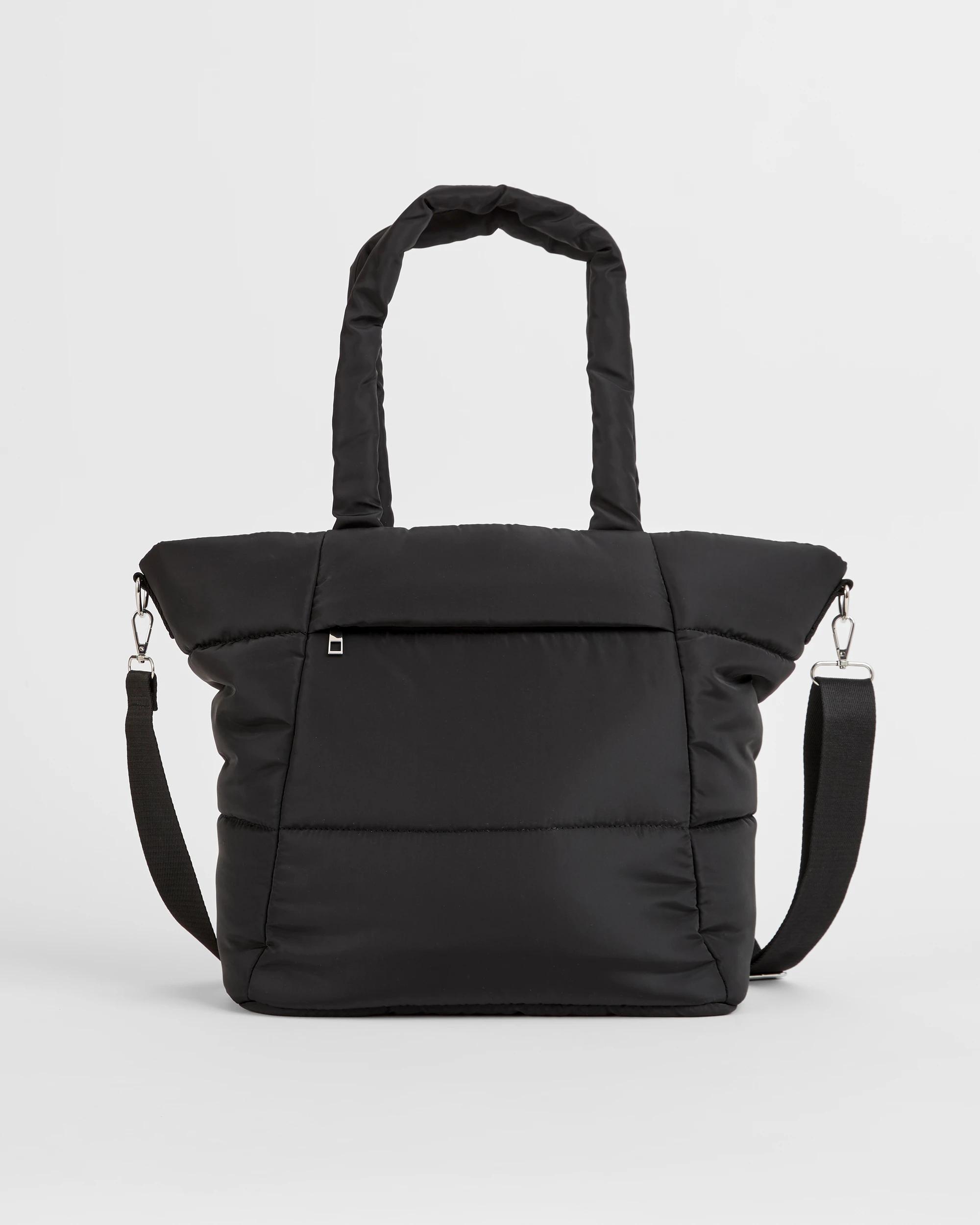 1 Target Woman Active Quilted Tote Bag BLACK, 1 of 1
