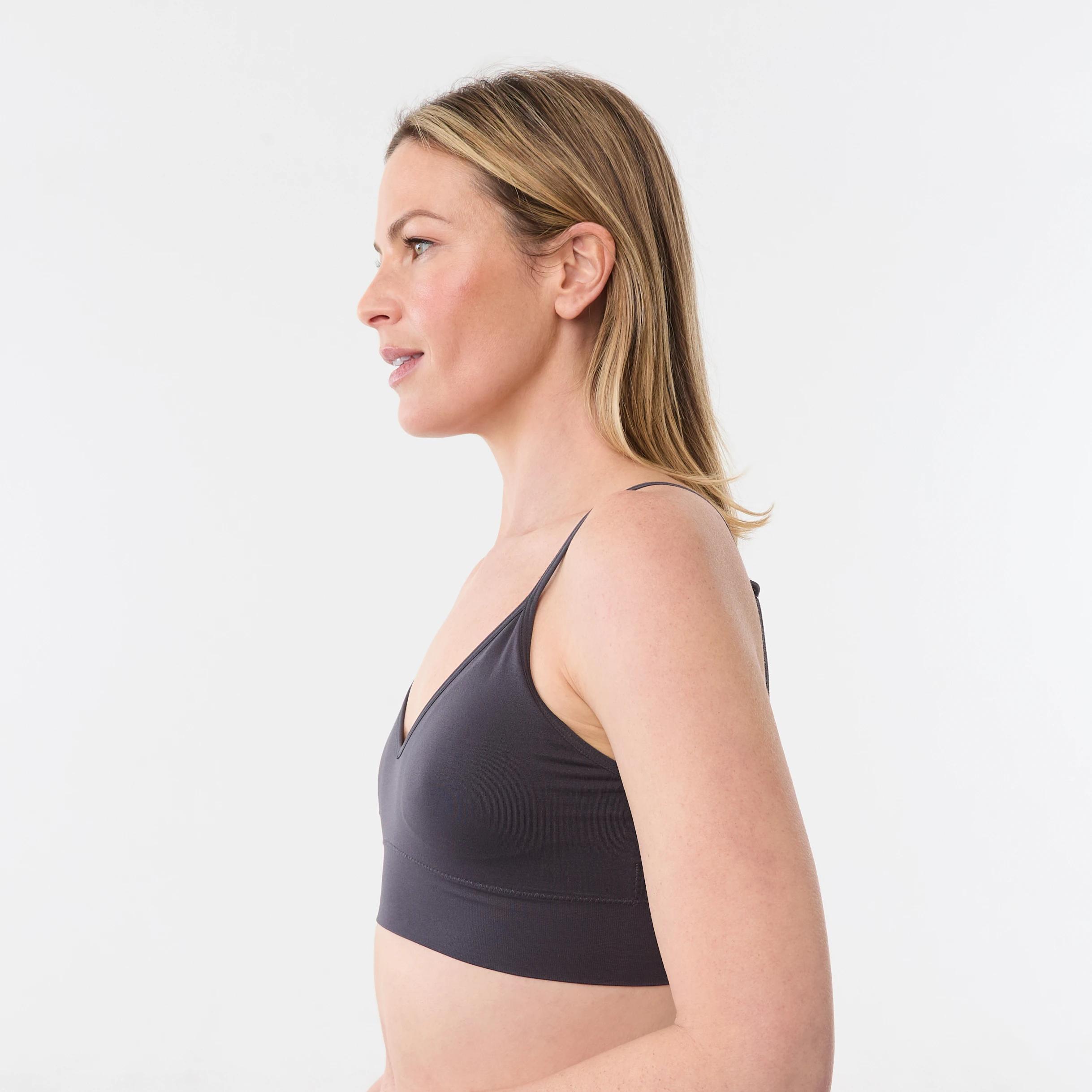5 3 Pack Wirefree Seamfree Crop BALLERINA, SILVER MARLE, WASHED SLATE, 5 of 9