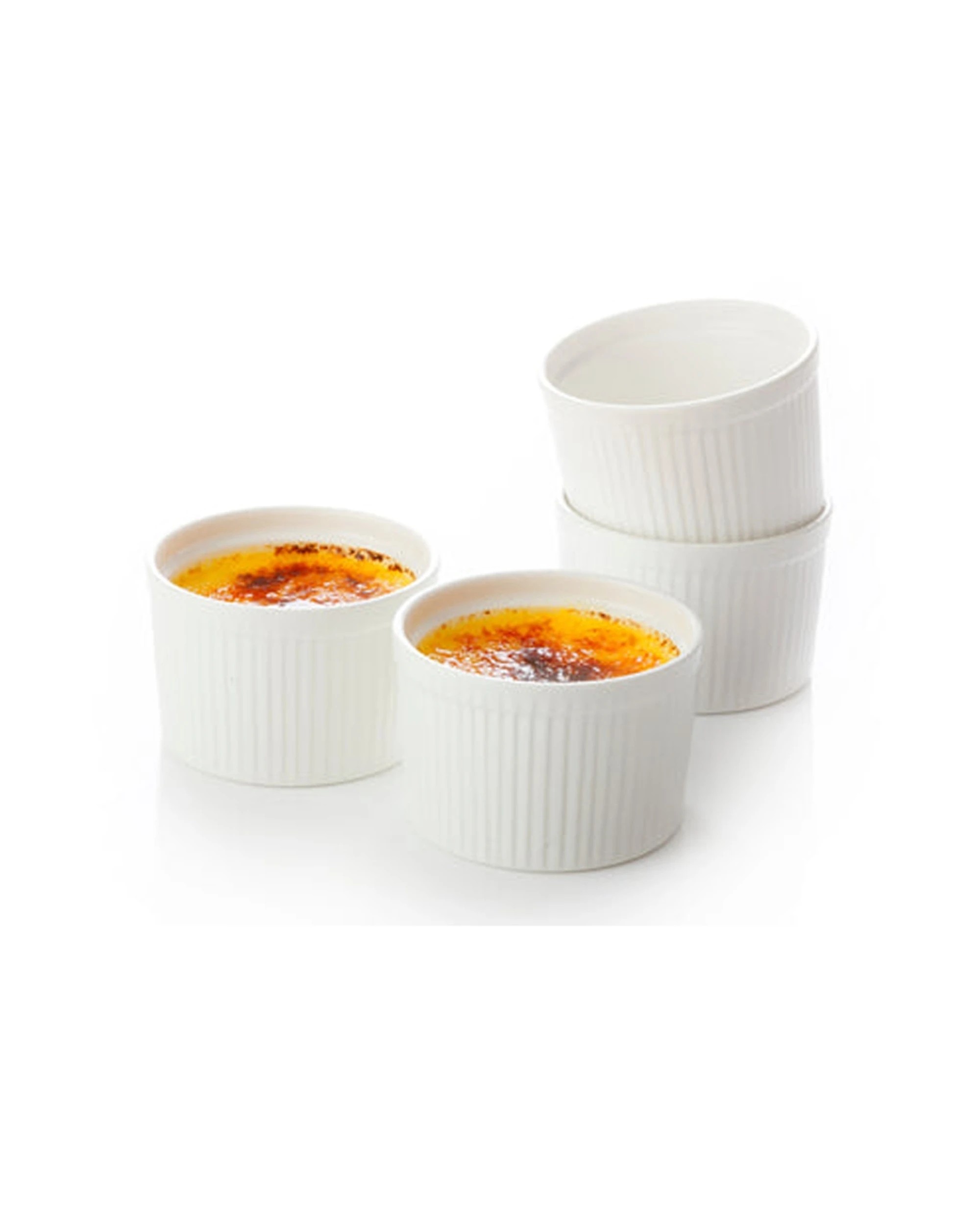 2 Maxwell & Williams Basics Ramekin Ceramic Oven Safe Dishwasher Safe Baking Dish
 - White, 2 of 3