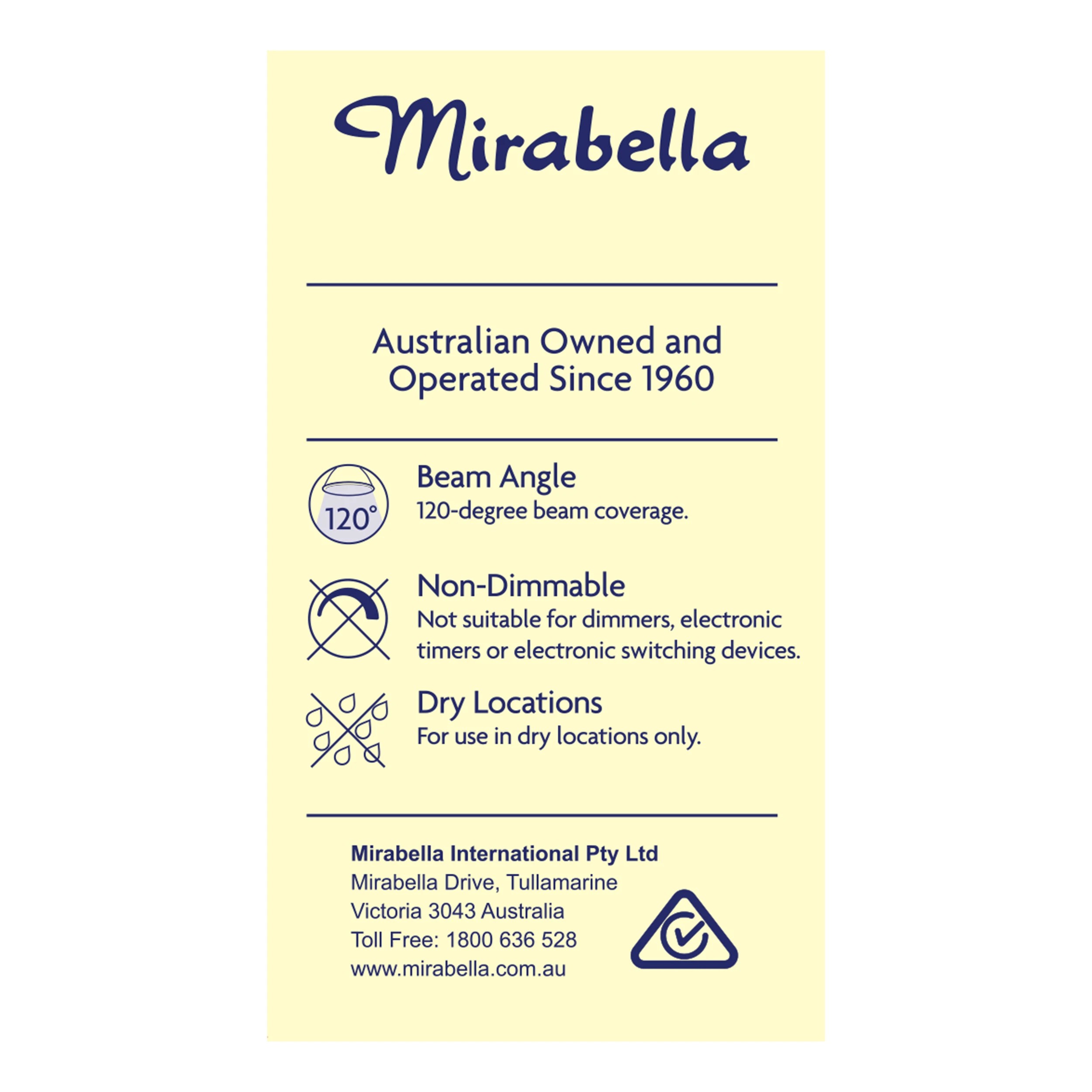 3 Mirabella LED SES 6W 2700K Warm White R50 Reflector Everyday Globe, 3 of 6