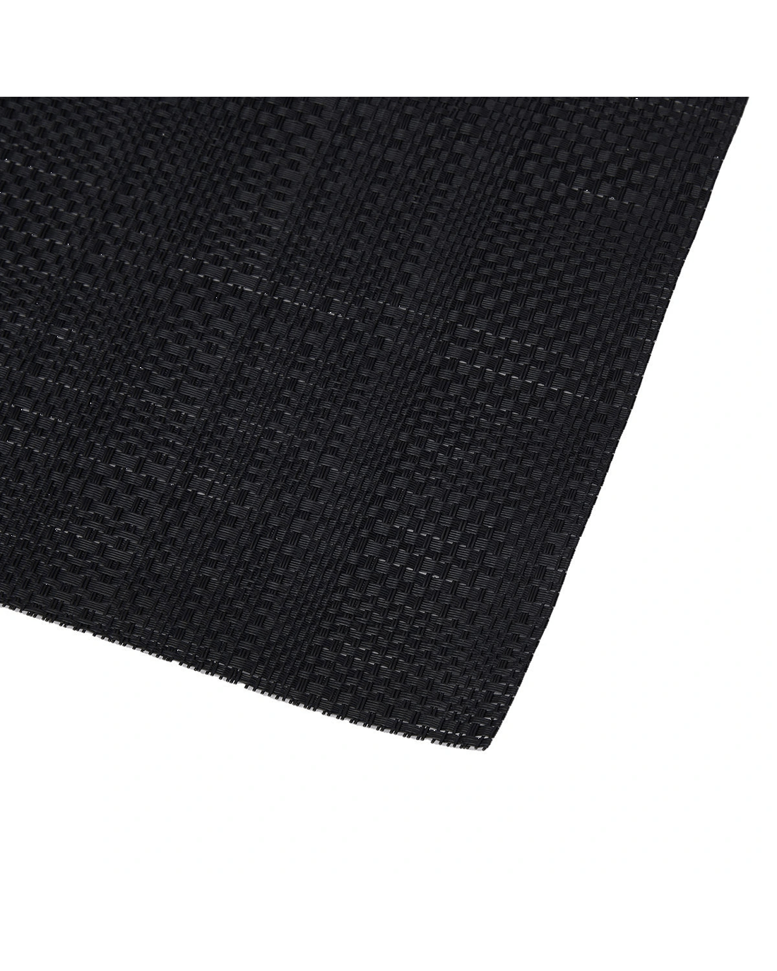 2 Black Weave Placemat, 2 of 4