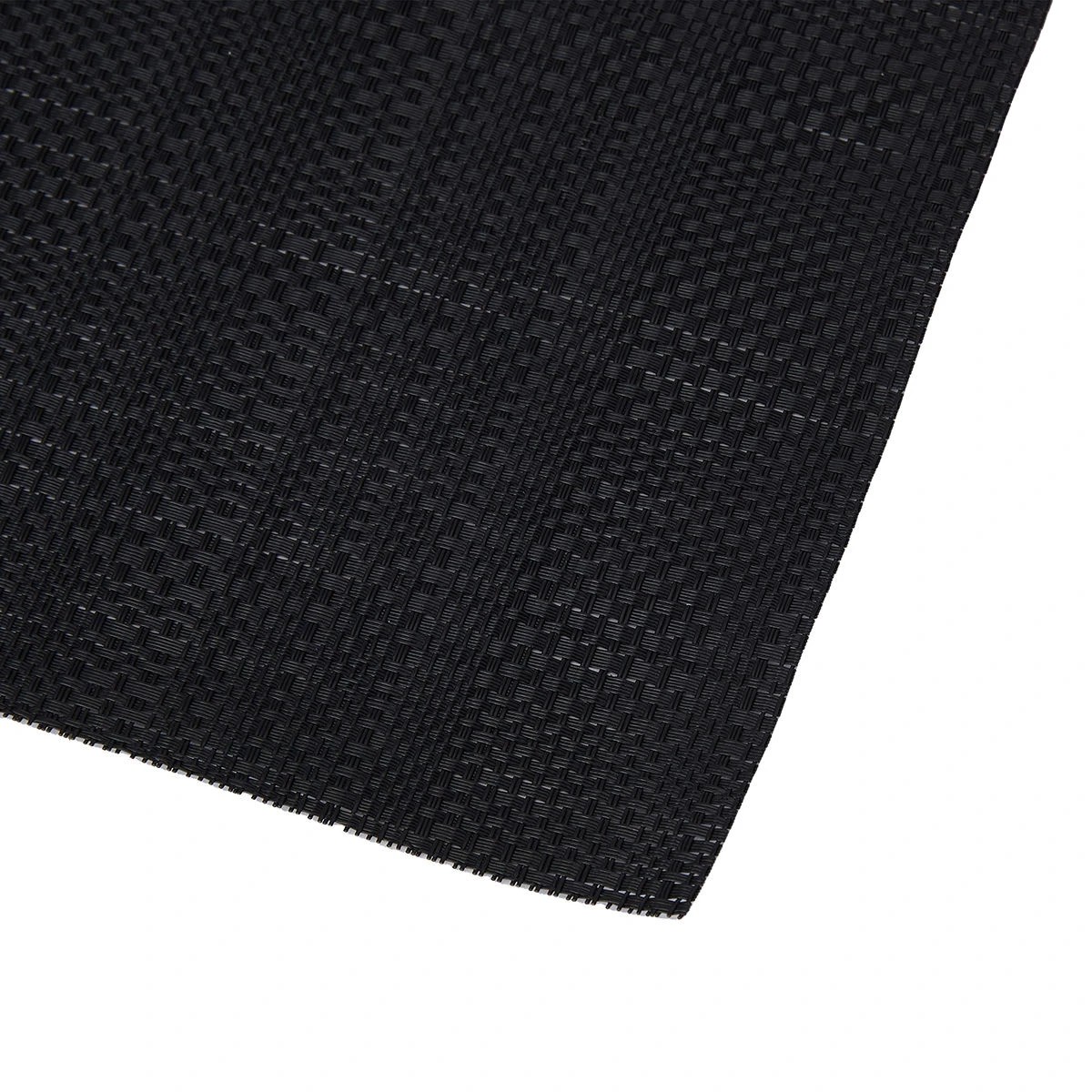 2 Black Weave Placemat, 2 of 4
