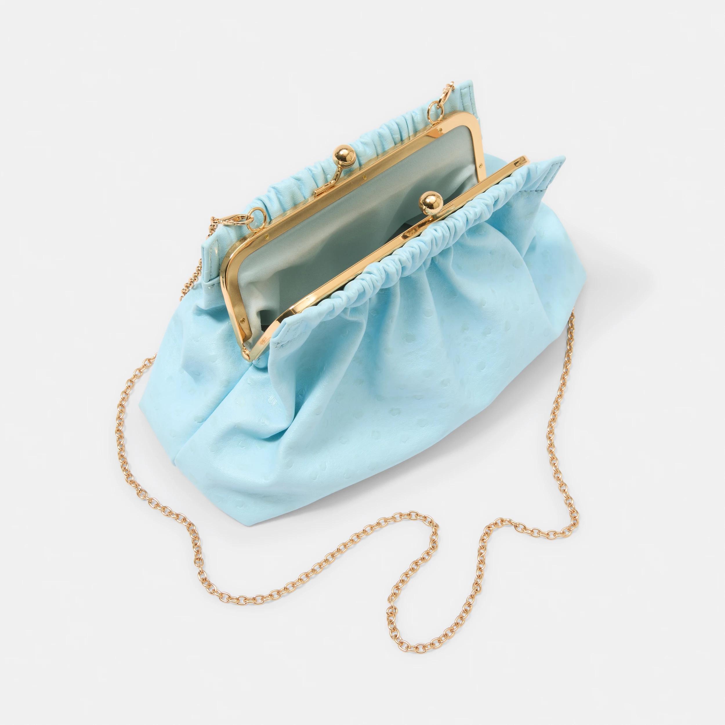 5 Kiss Lock Clutch Vivid Sky, 5 of 7