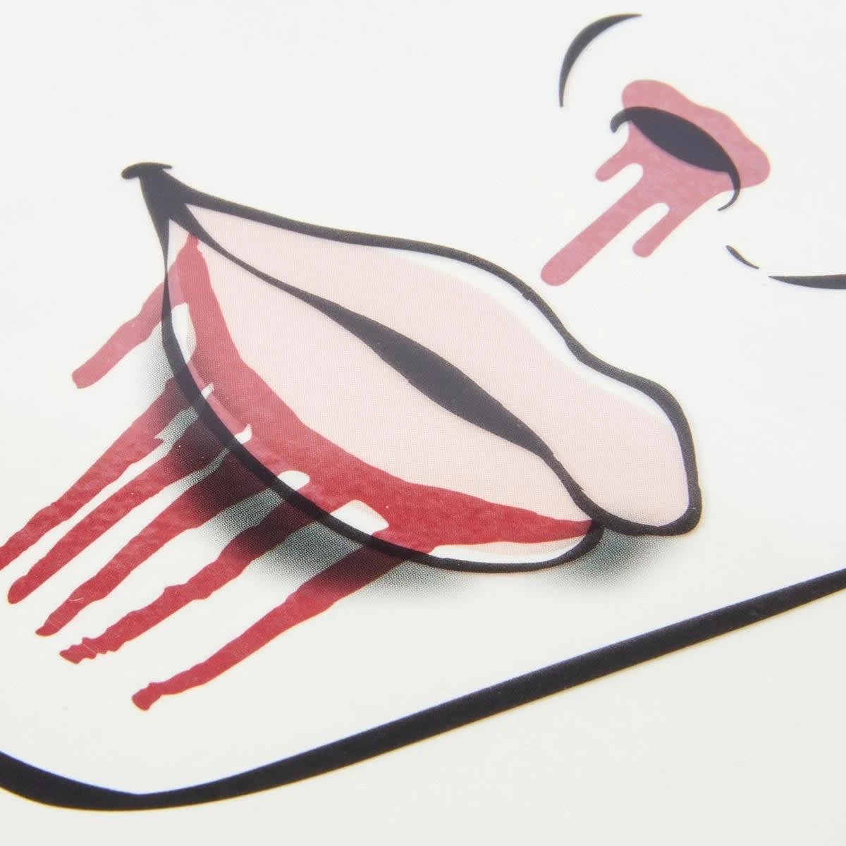 2 OXX Cosmetics 7 Piece Halloween Face Tattoos - Blood, 2 of 7
