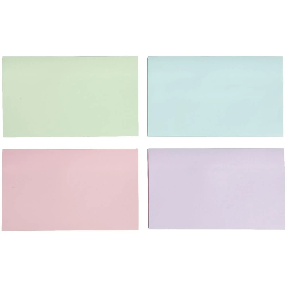 3 J.Burrows Stick-It Notes 76x127mm Sherbet 4 Pack, 3 of 4