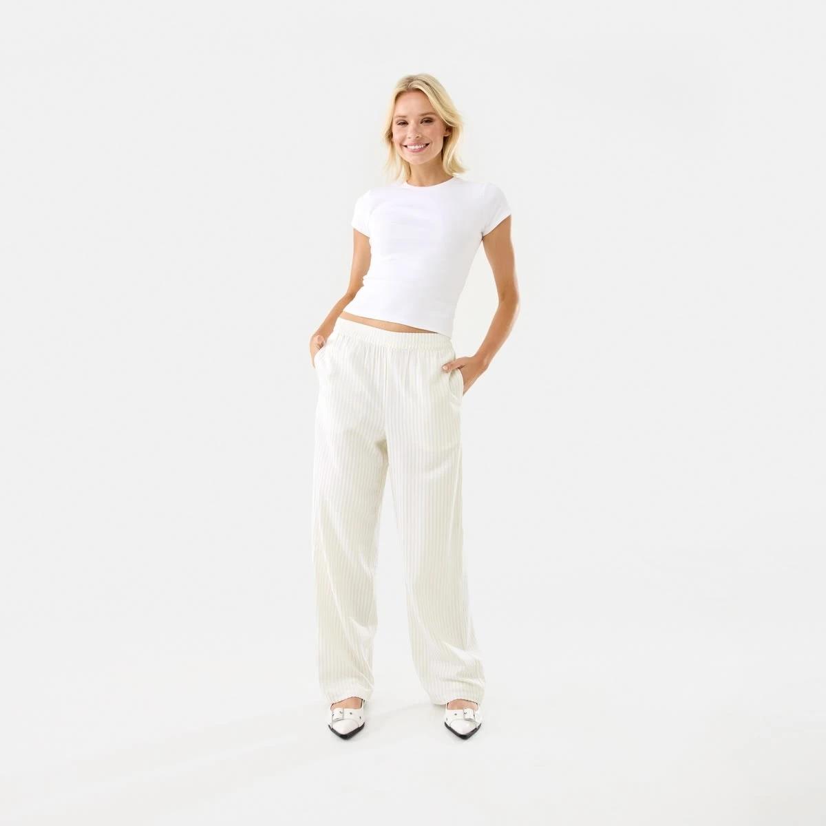 2 Relaxed Pants Yllw Strp, 2 of 7