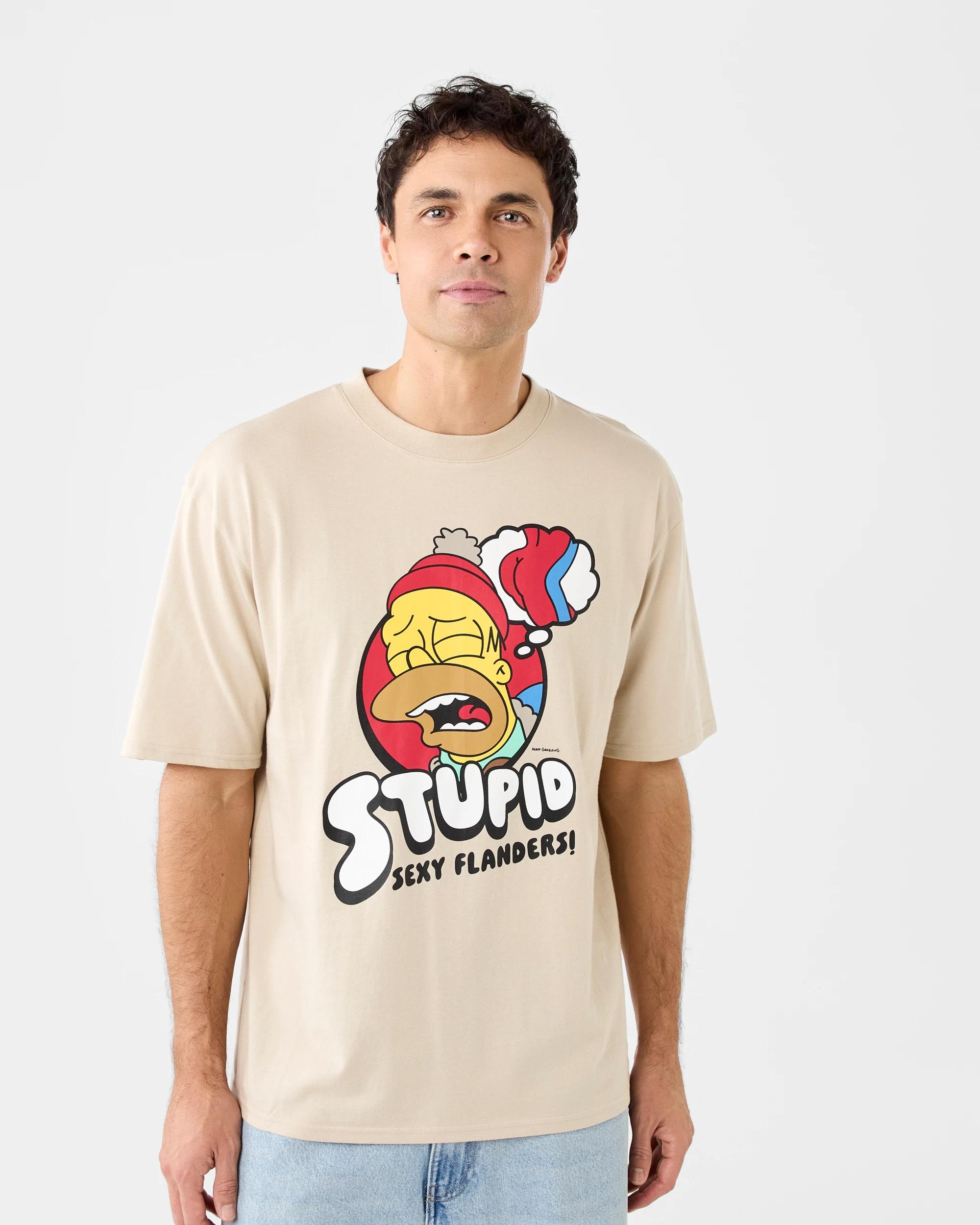 1 The Simpsons License T-shirt Bge Smpsn, 1 of 6