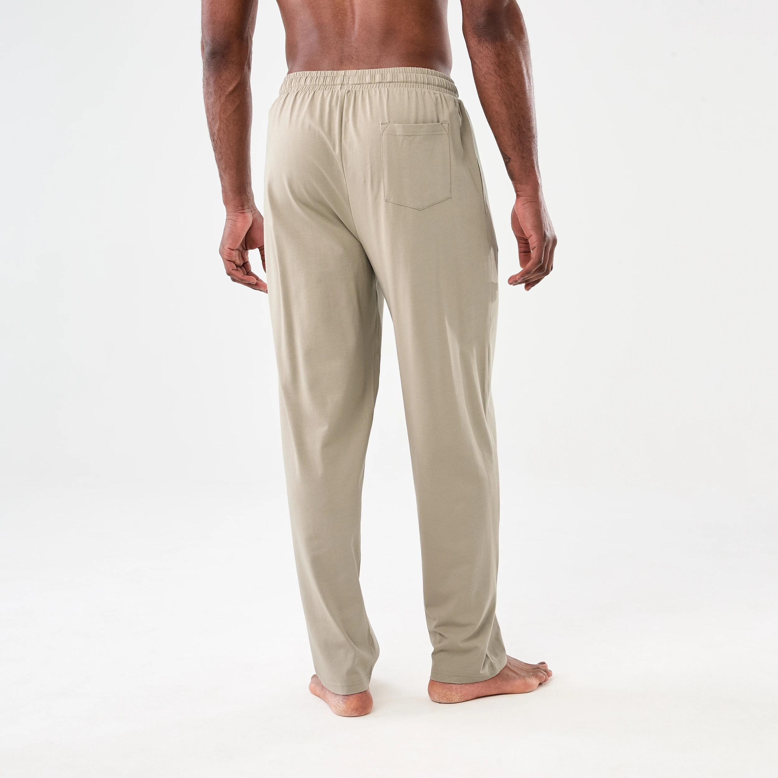 3 Cotton and Elastane Pants VINTAGE KHAKI PANT, 3 of 5