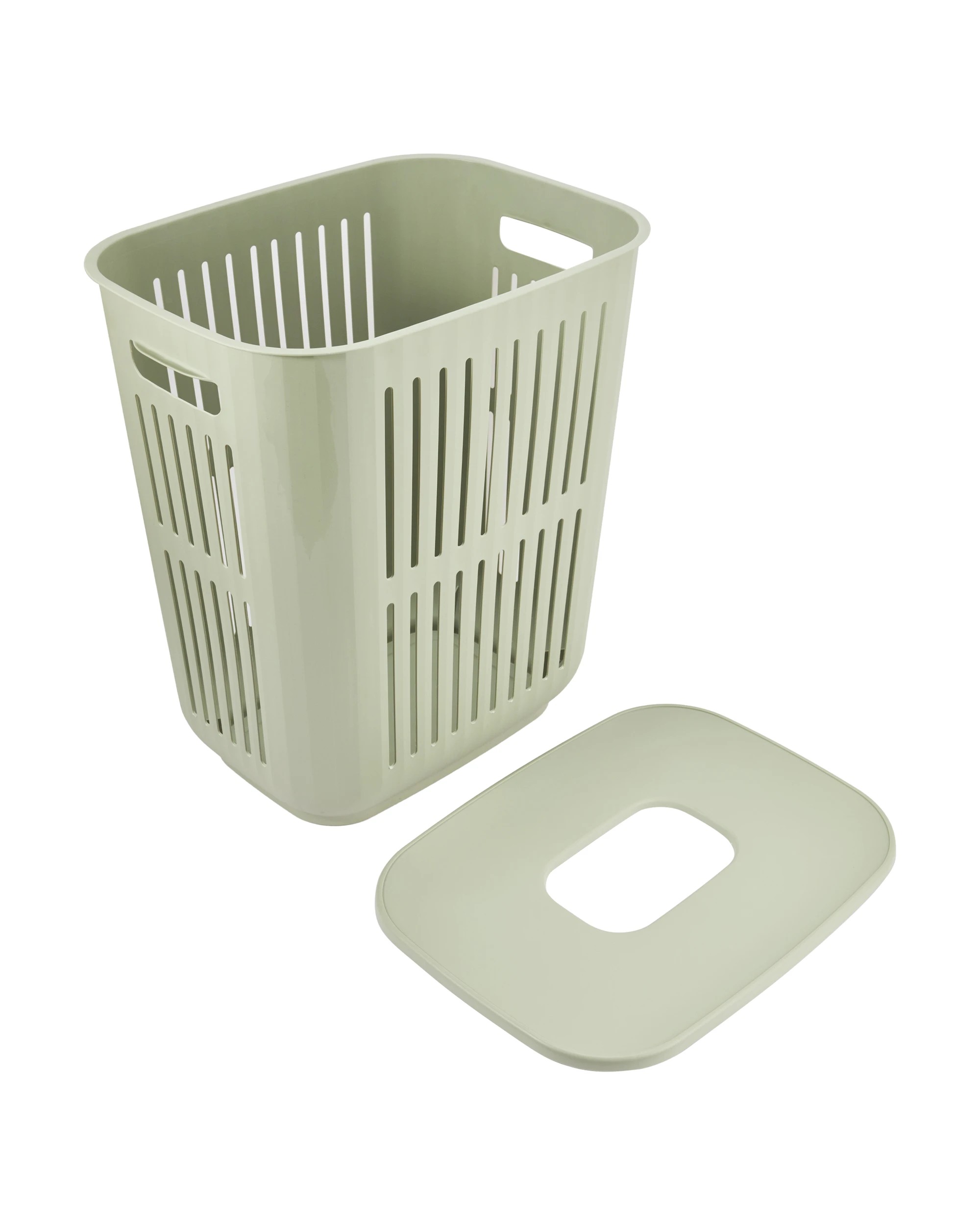 5 80L Nordic Laundry Hamper - Green, 5 of 6