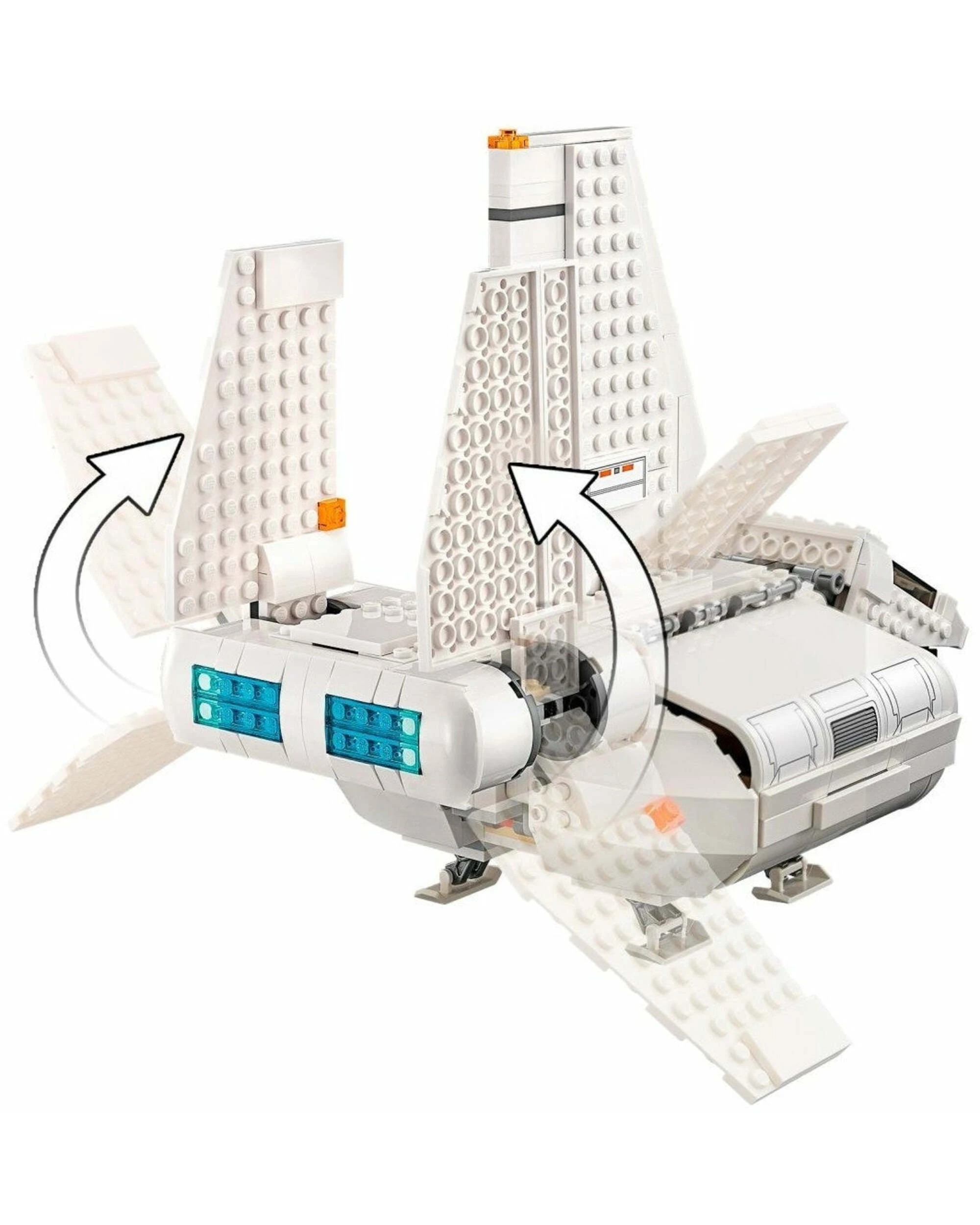 2 LEGO 75221 Imperial Landing Craft - Star Wars Shuttle, 2 of 4
