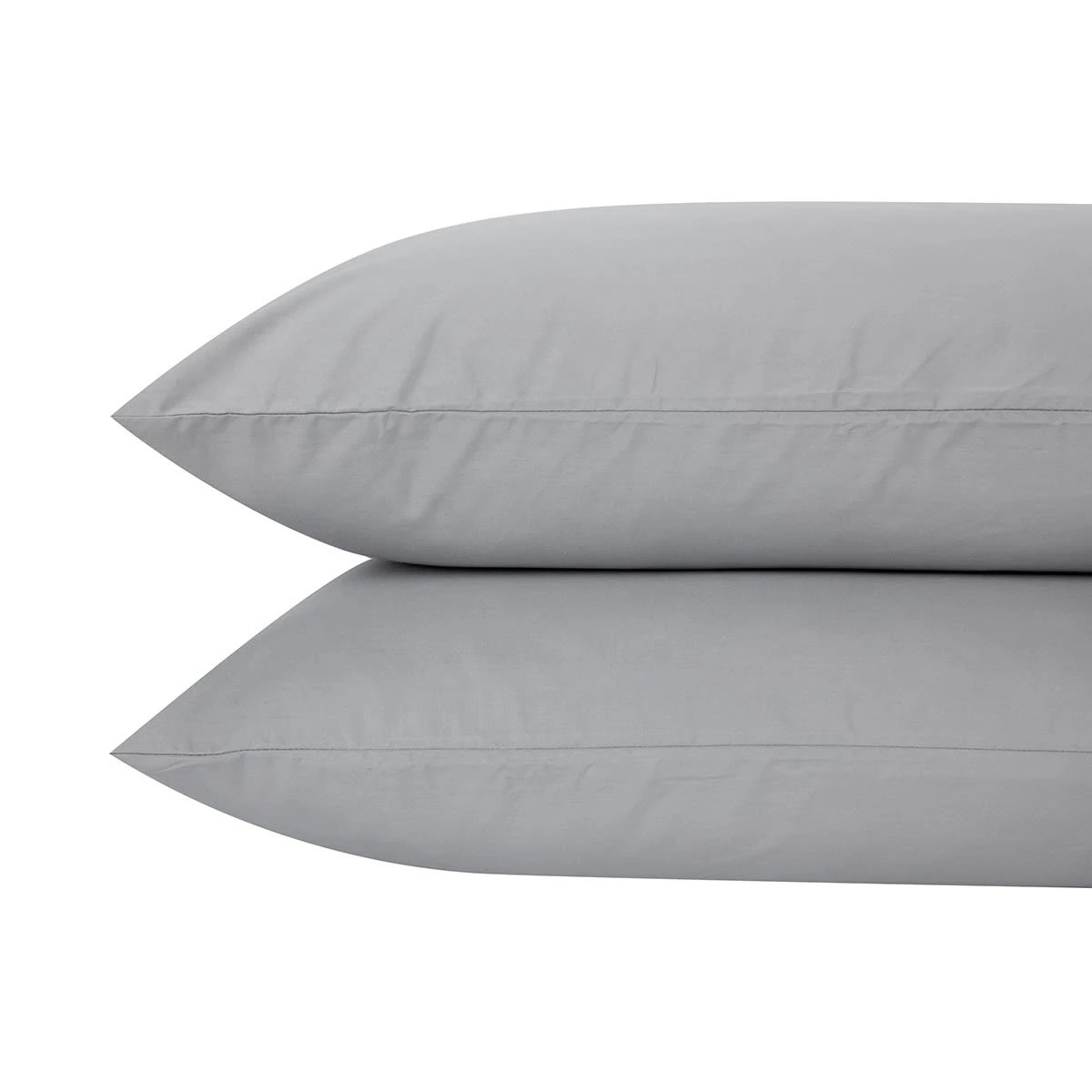 2 225 Thread Count Cotton Rich Sheet Set - Double Bed, Grey, 2 of 6