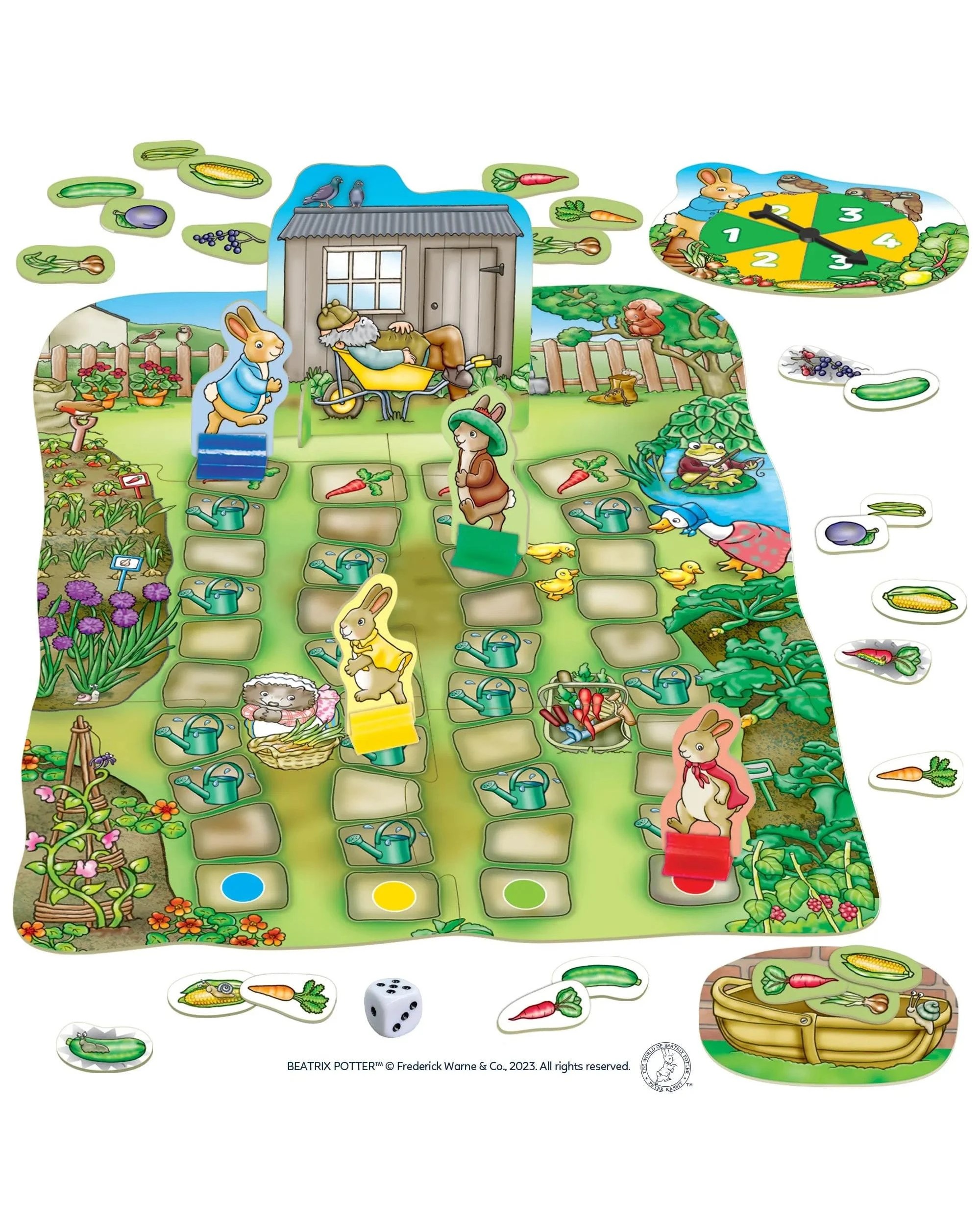 2 Peter Rabbit Don't Wake Mr McGregor! Game, 2 of 6