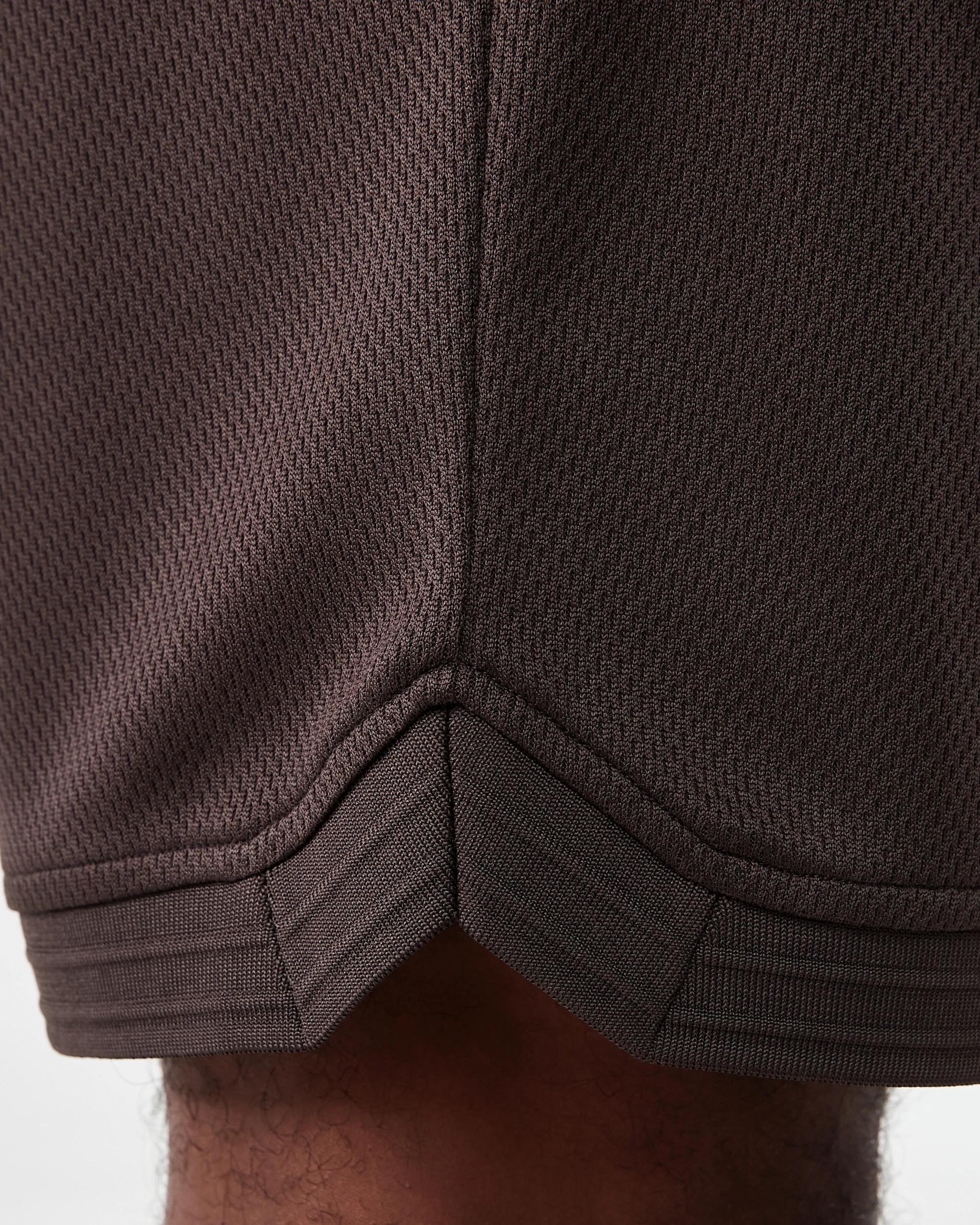 6 Active Mens Relaxed Basketball Shorts Brn Maogny, 6 of 8