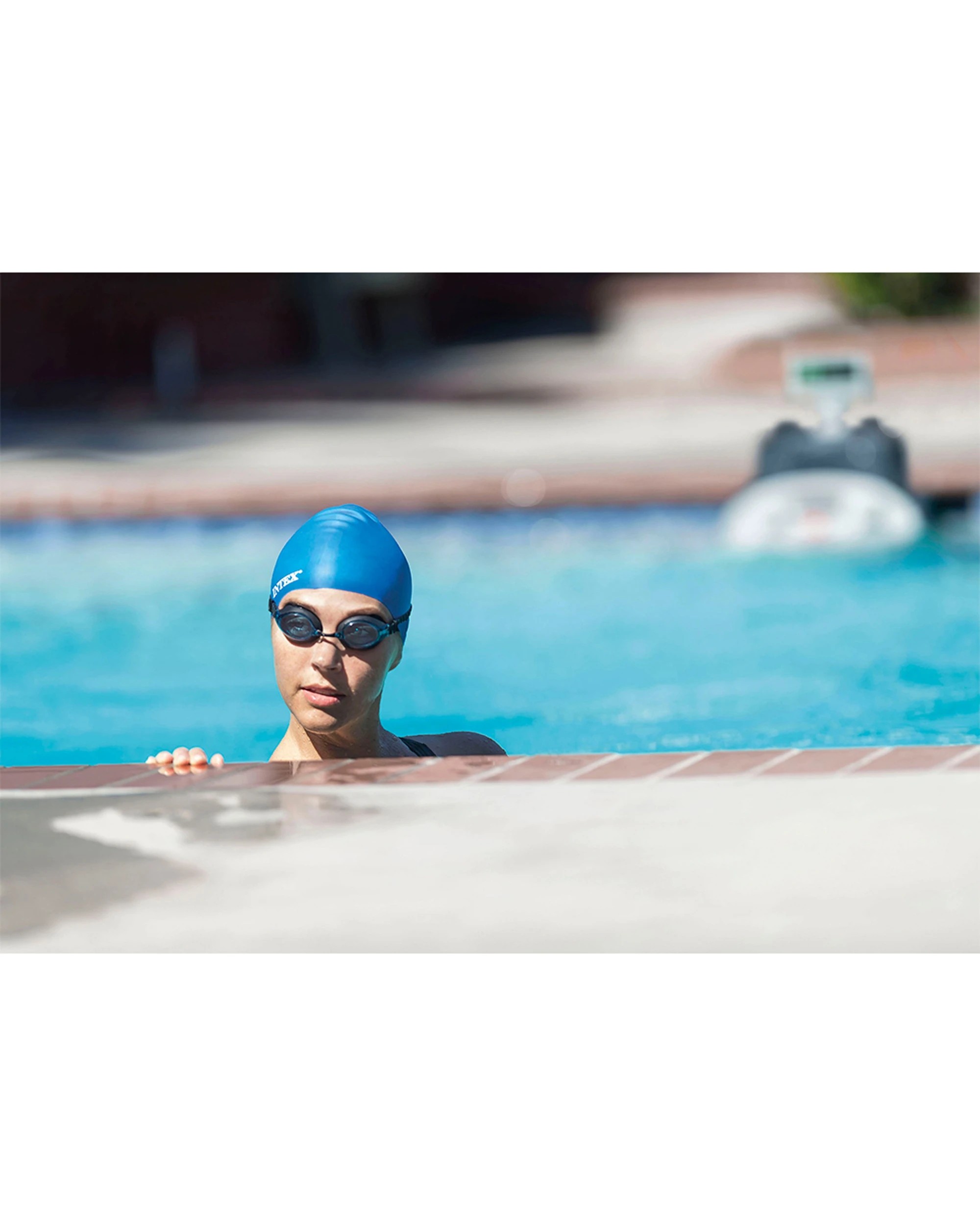 6 Intex 2PK Silicone Sport Racing Swimming Goggles - Purple, 6 of 6