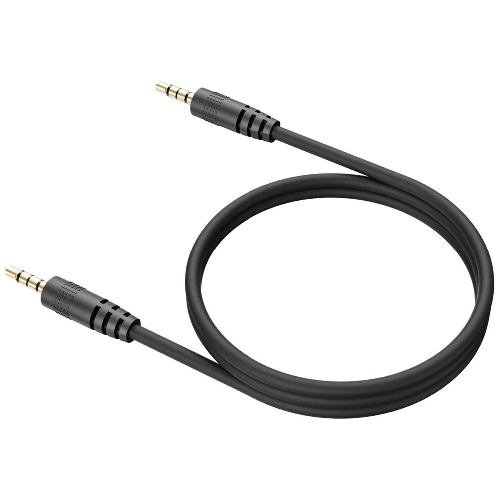 2 Cygnett FreePlay Silicone 3.5mm AUX Cable 1m Black, 2 of 5