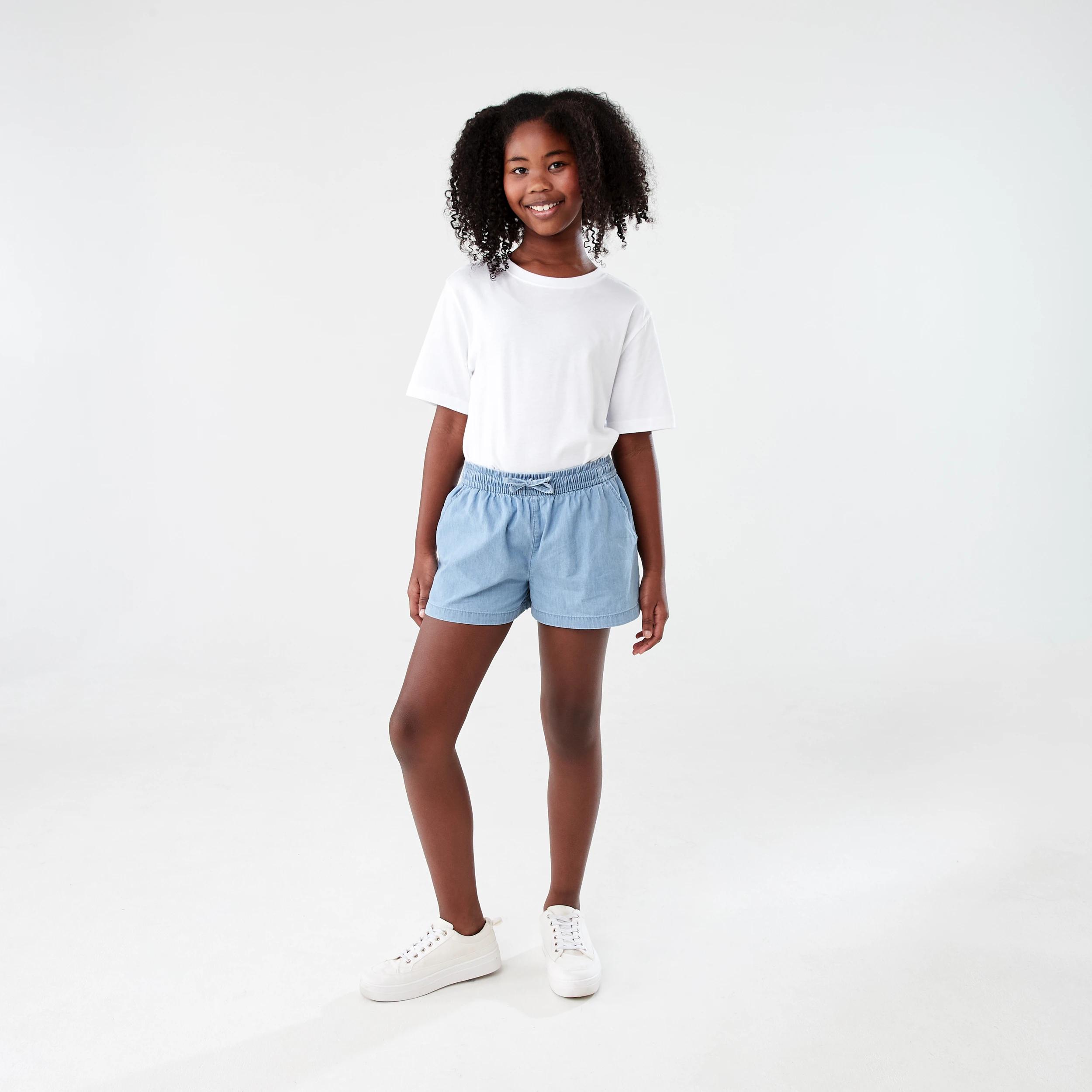 5 Relaxed Shorts CHAMBRAY SWATCH BLUE, 5 of 6