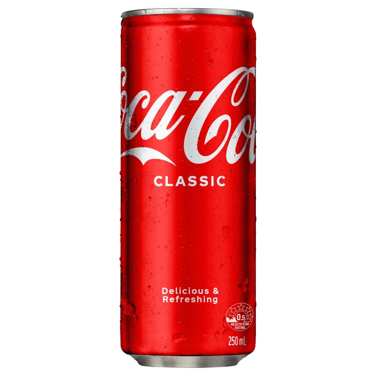 1 Coca-Cola Classic Soft Drink Can 250ml, 1 of 3