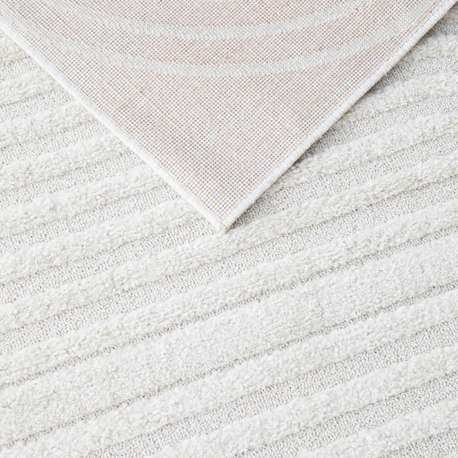 5 Common Ground Rugs Nirvana Abbey 500x80cm - Extra Large Runner Power Loomed Pet Friendly Rug - Natural, 5 of 7