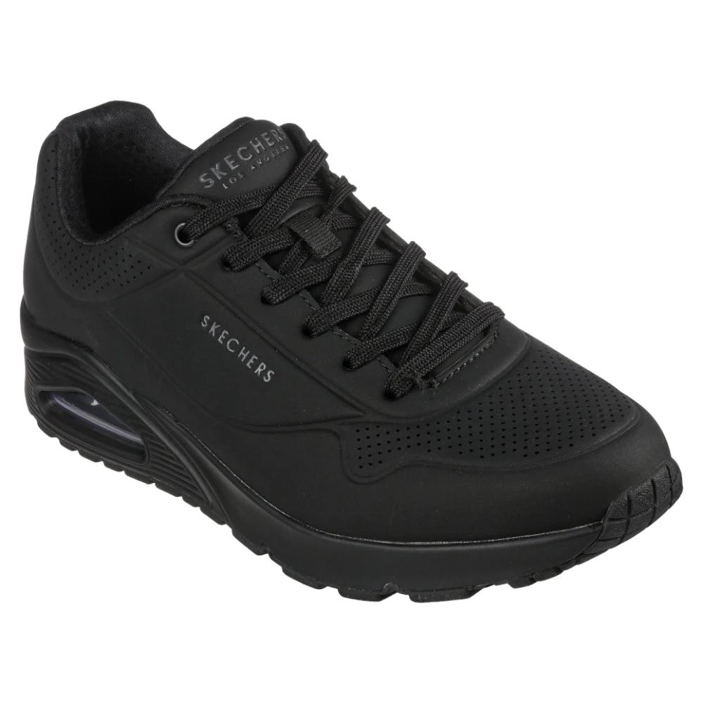 1 Skechers Men's Uno Stand On Air Sneakers - Black BLACK, 1 of 4