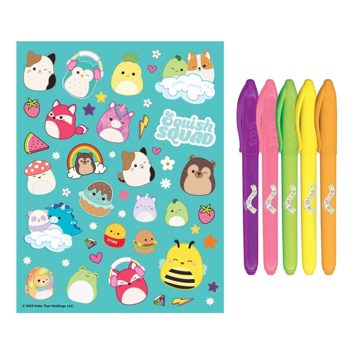 2 Kaleidoscope Original Squishmallows Colouring Kit - Book, 2 of 5