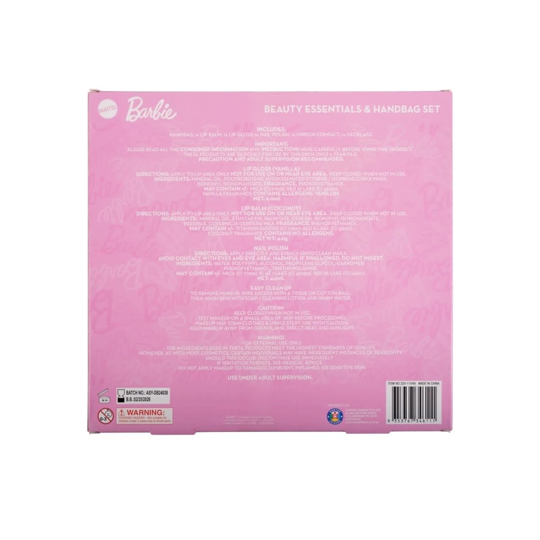 6 Barbie Beauty Essentials & Handbag Set, 6 of 6