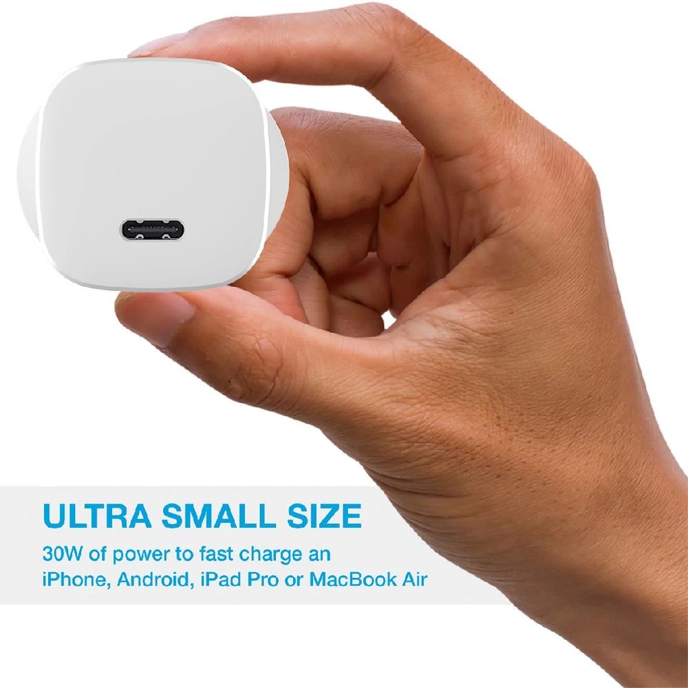 6 Comsol USB-C Wall Charger 30W White, 6 of 6