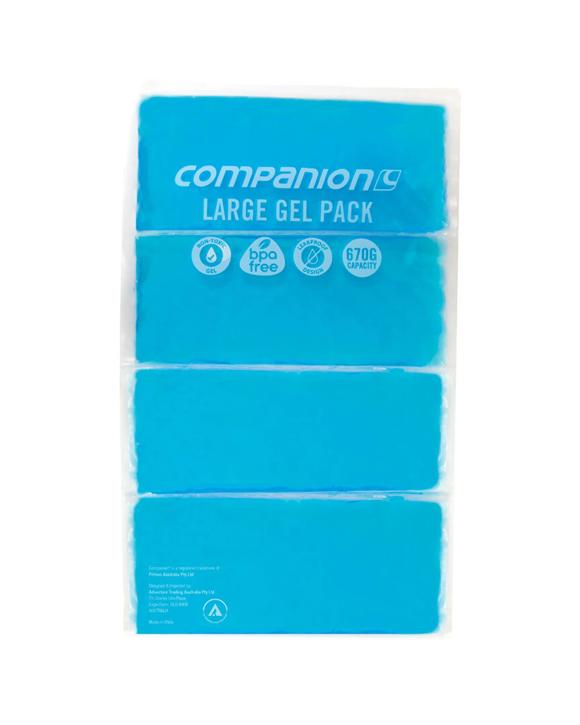 Companion Gel Ice Pack 670g Flexible Reusable Large Leakproof - Blue