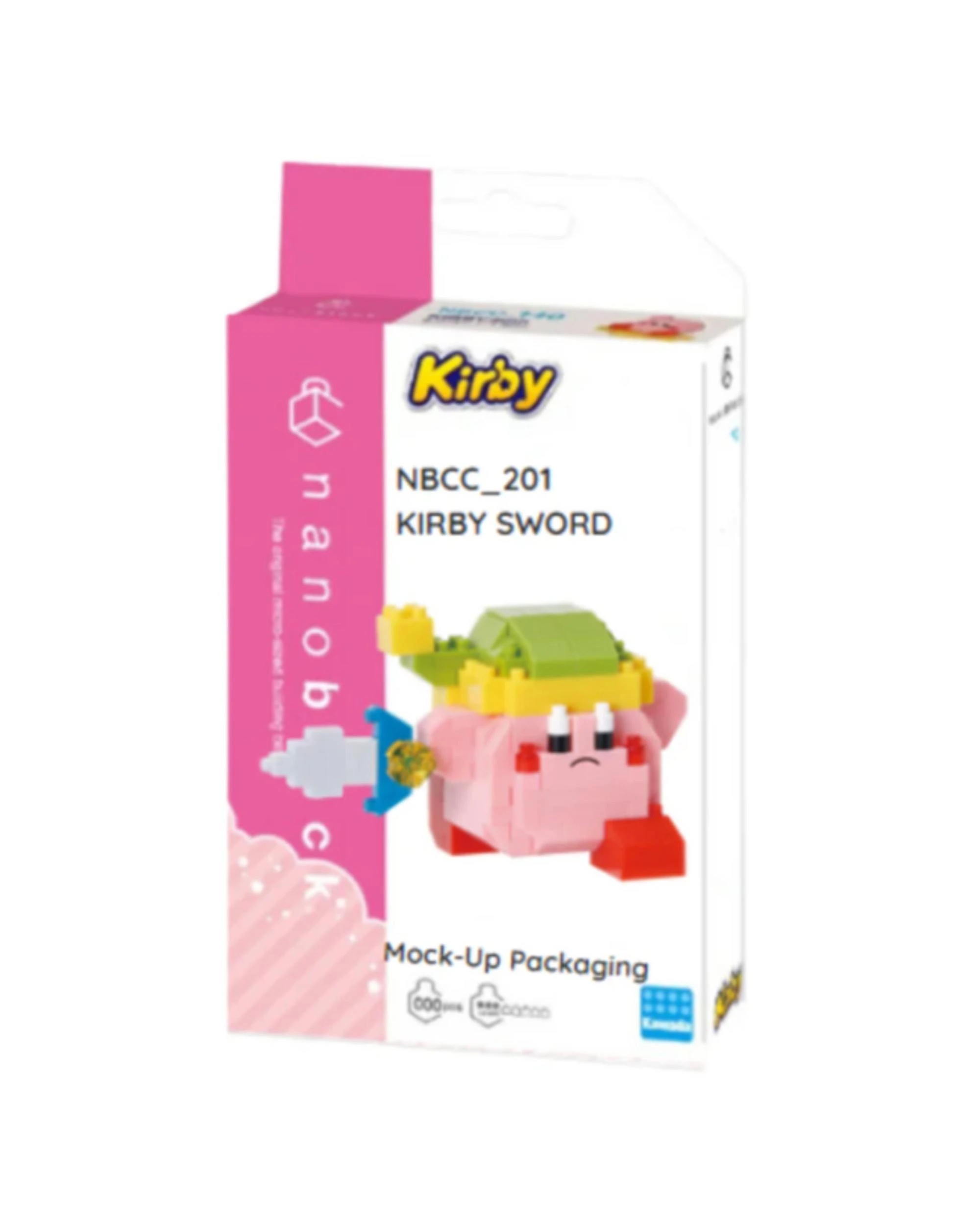 4 Kawada Nanoblock Kirby Sword Kirby, 4 of 4