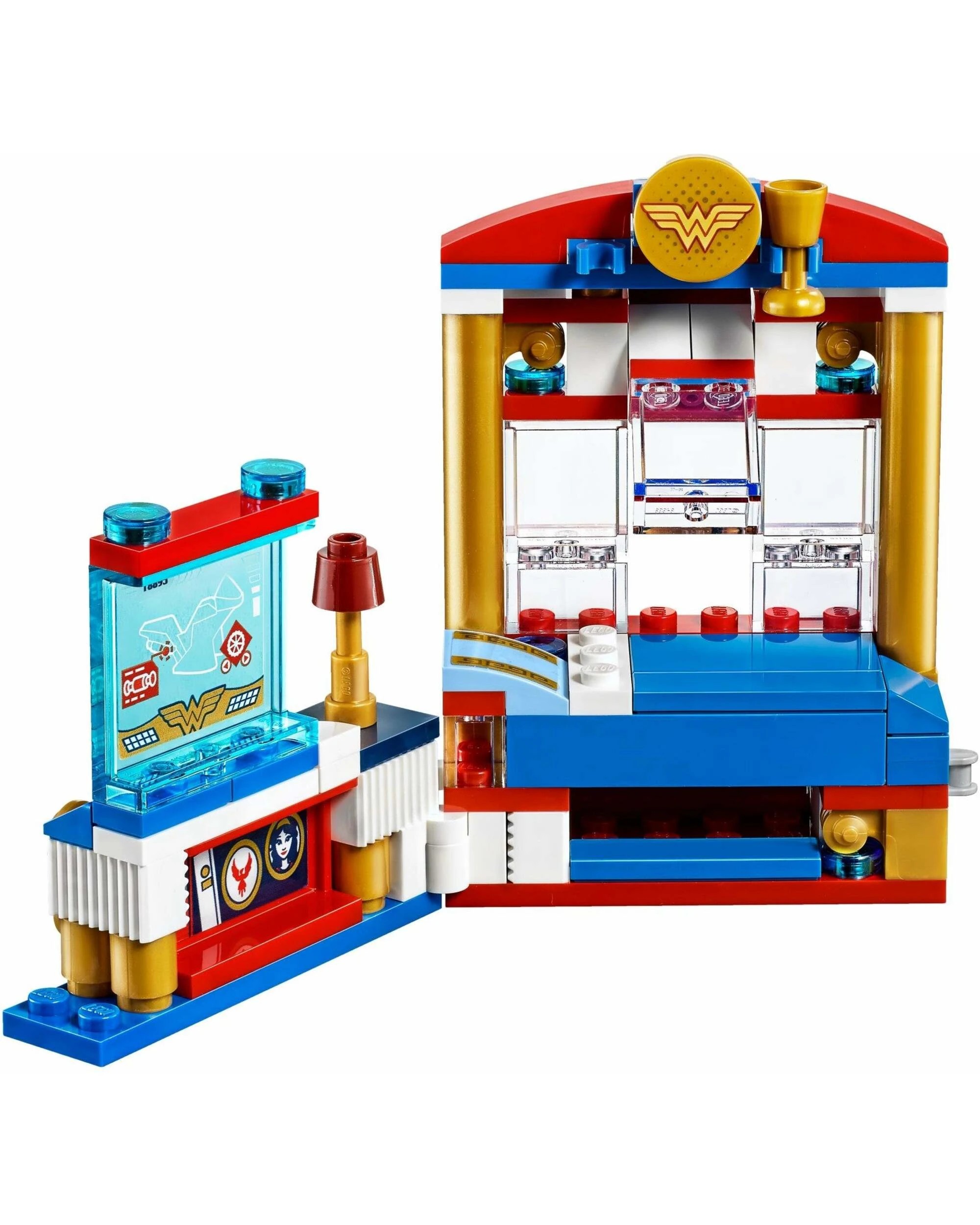 2 LEGO 41235 Wonder Woman Dorm Room & Invisible Motorbike, 2 of 5