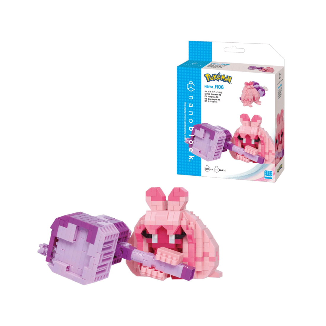 1 Kawada Nanoblock Pokemon Tinkaton RS, 1 of 6