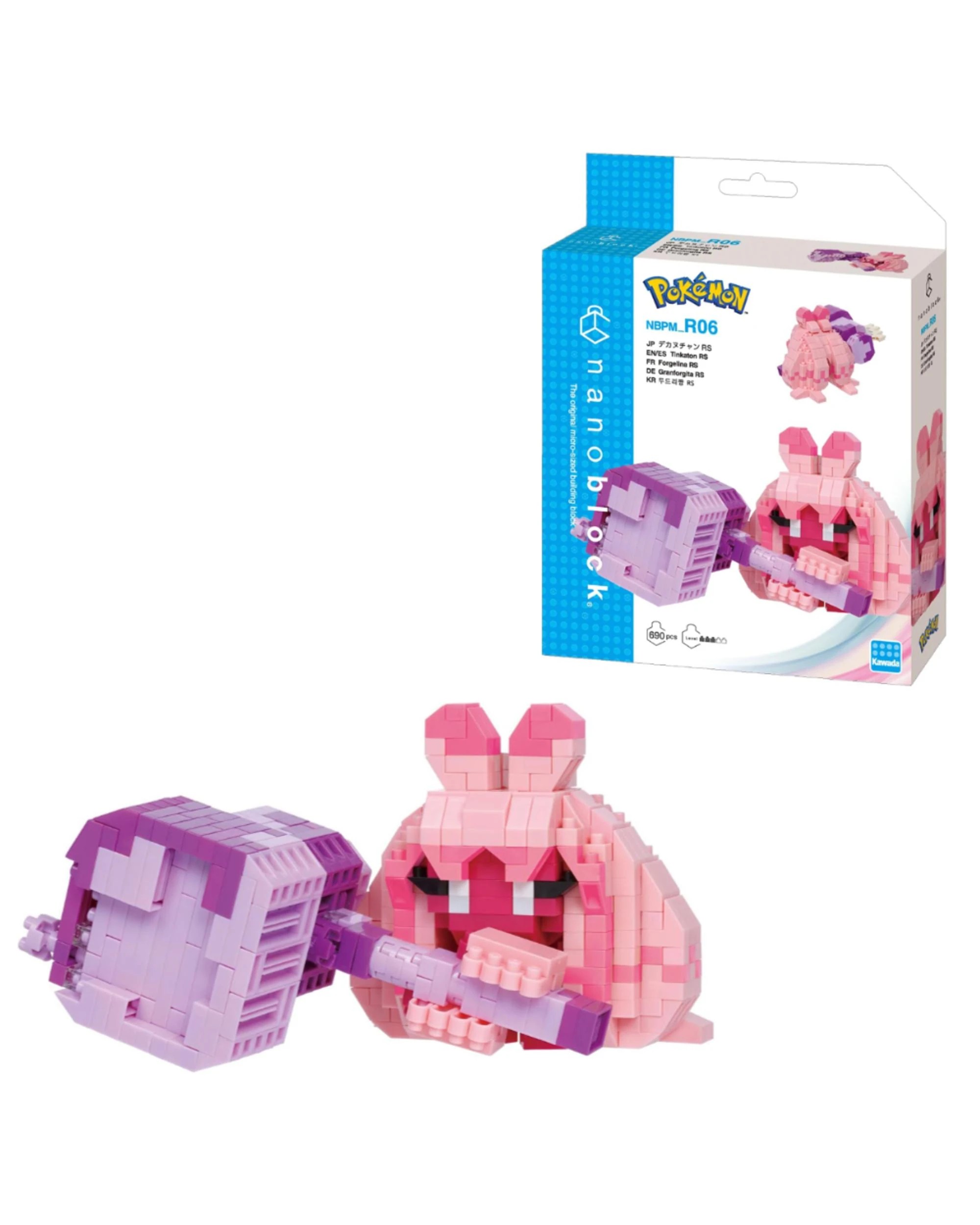 1 Nanoblock Pokemon Tinkaton RS, 1 of 6
