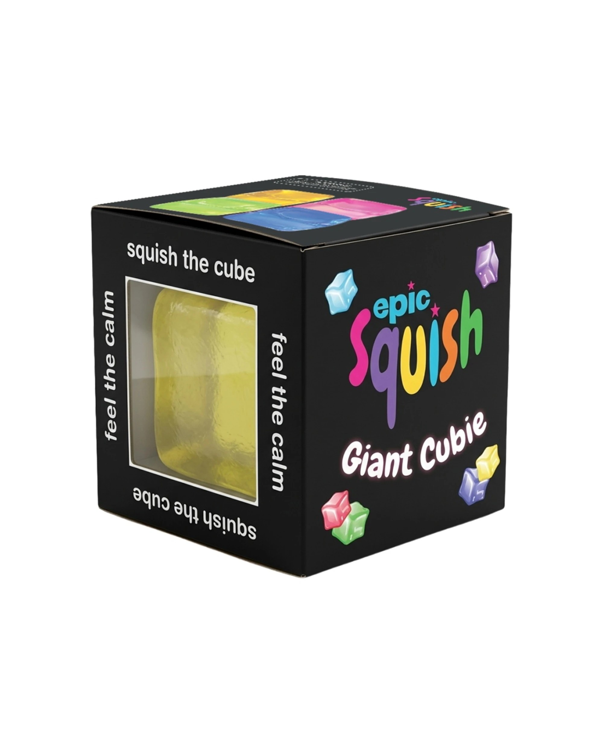1 Epic Squish Giant Cubie Slow Rising Sensory Toy Kids - Multi, 1 of 2
