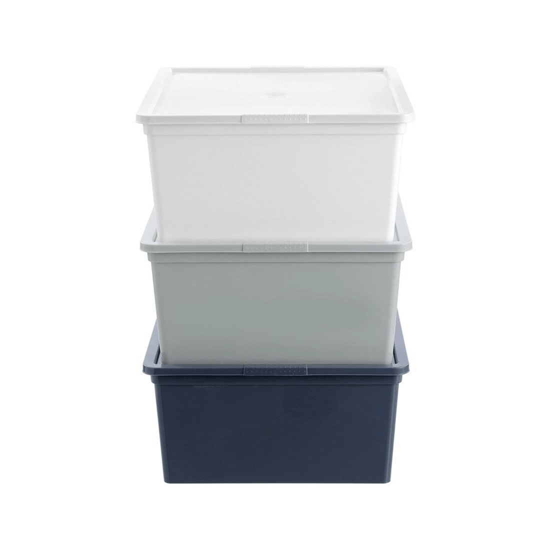 3 Boxsweden Essentials Stackable Organiser Tub 20L Durable Plastic 1 Pack
 - multi, 3 of 7