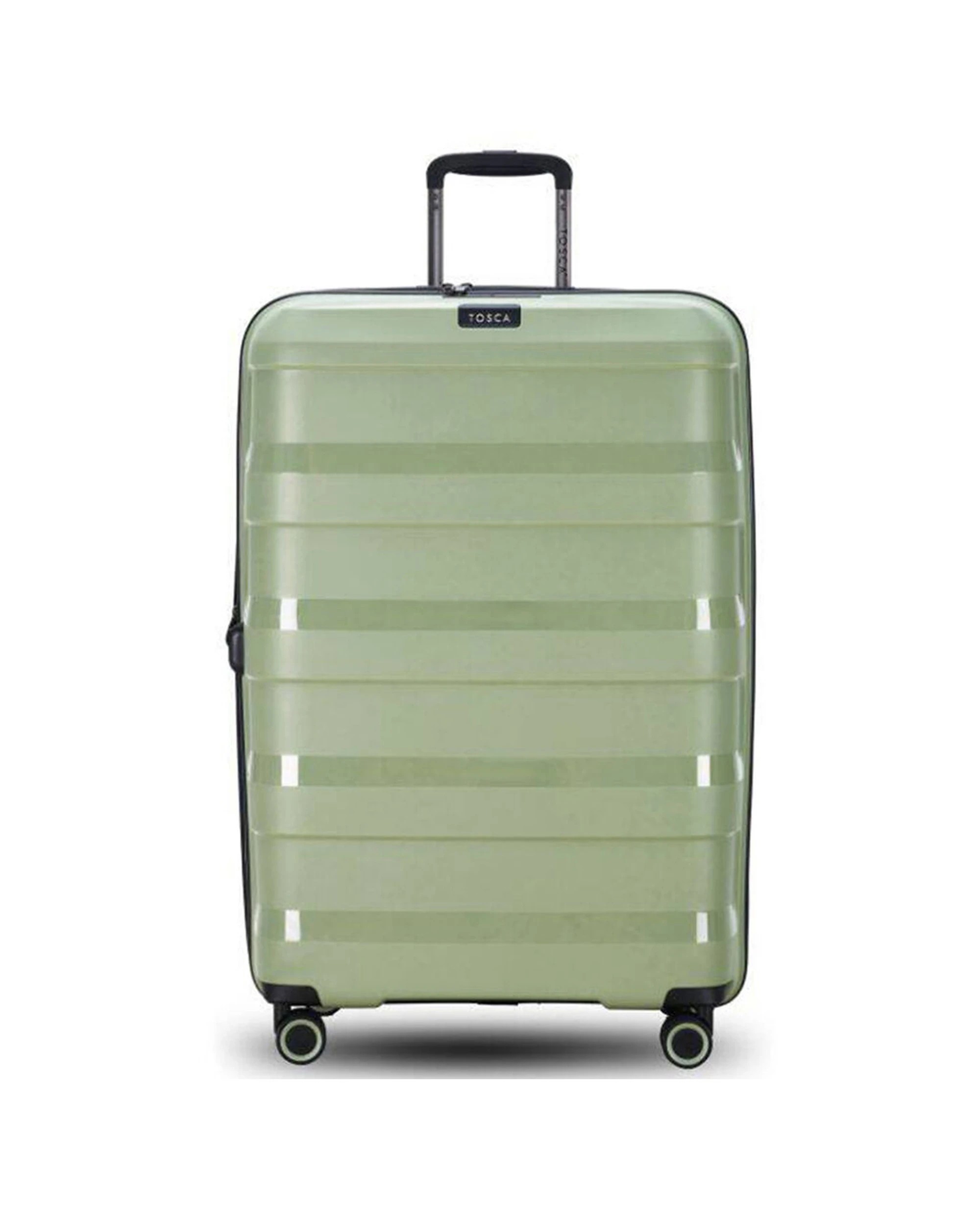 1 Tosca Comet PP 32" Suitcase Luggage Trolley Lightweight Expandable Sage - Green, 1 of 4