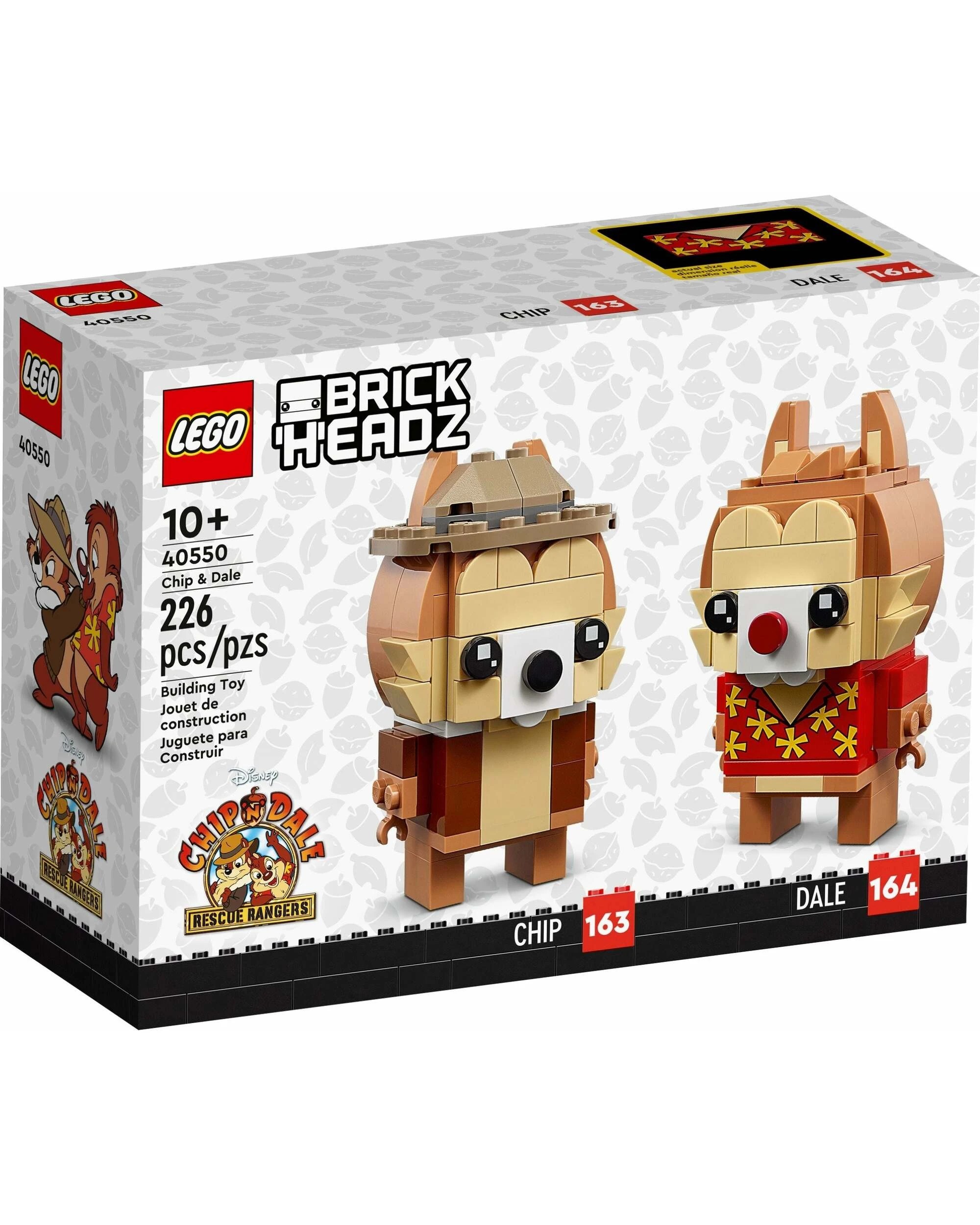 1 LEGO BrickHeadz 40550 Chip & Dale, 1 of 5