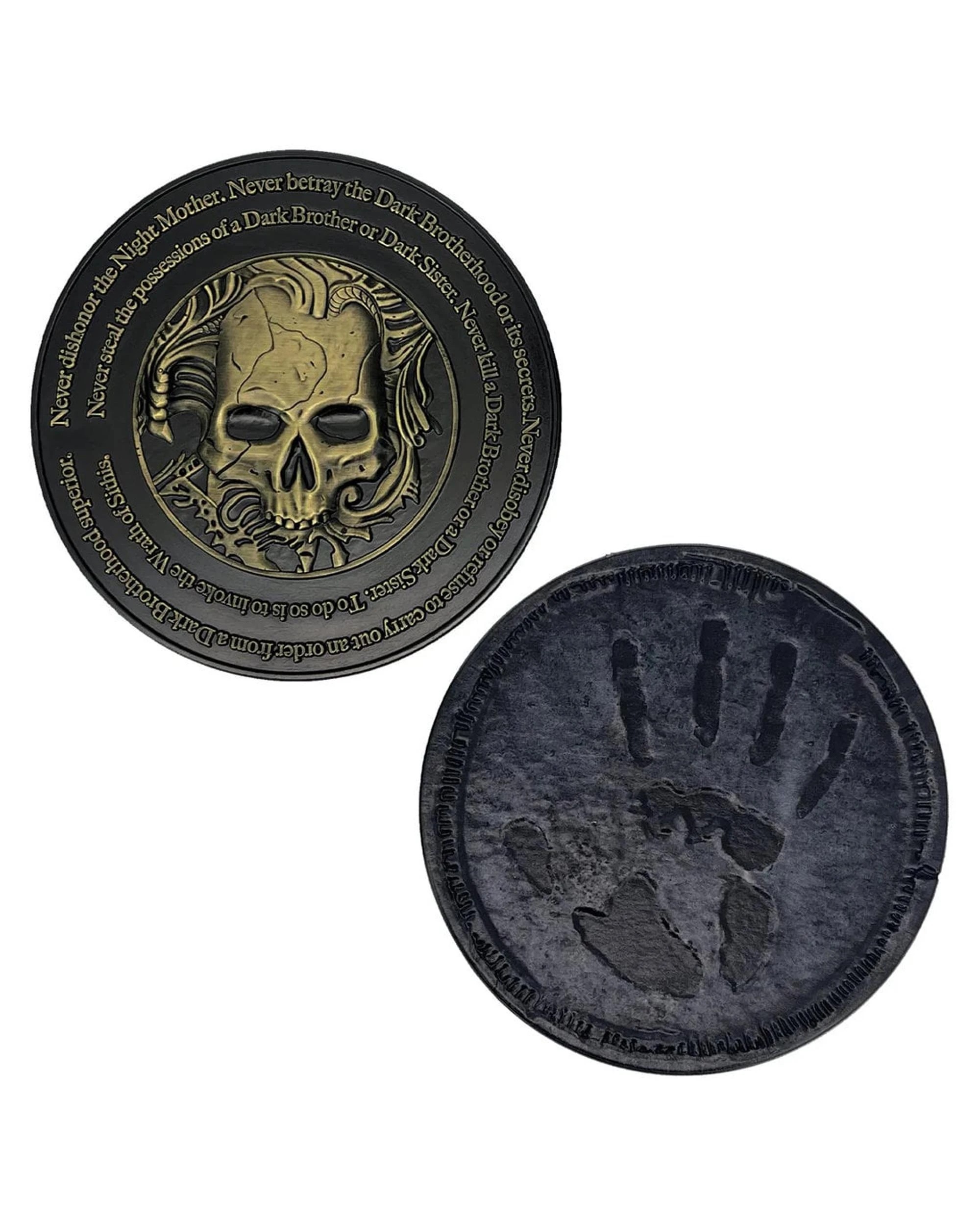 2 The Elder Scrolls IV: Oblivion Remastered Dark Brotherhood Medallion, 2 of 5